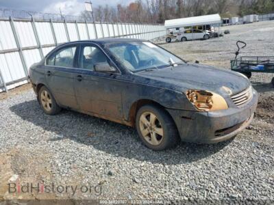 2008 Kia OPTIMA LX, черный — VIN KNAGE123785251817, IAAI