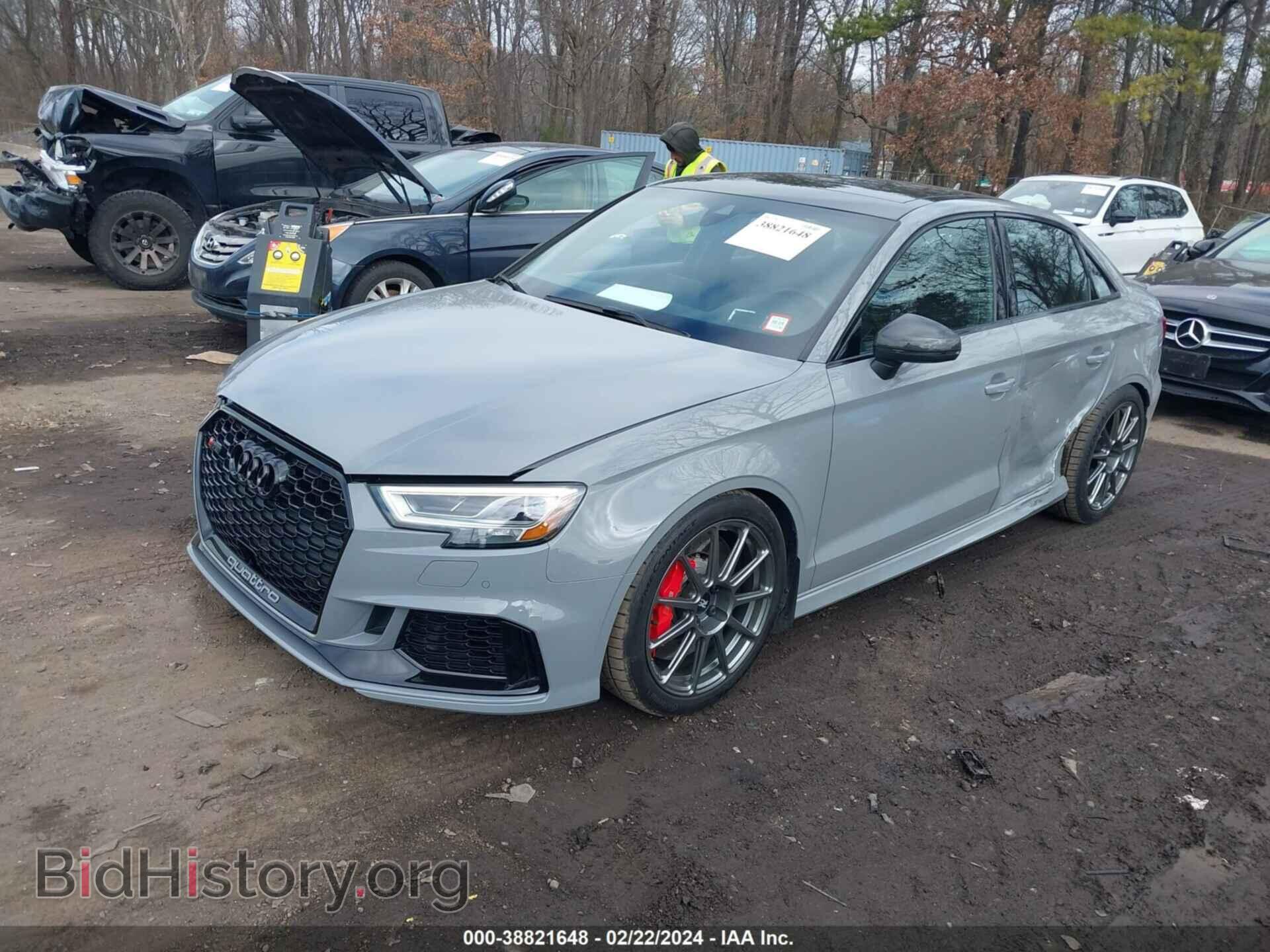 2018 AUDI RS 3 - VIN: WUABWGFF5J1903545 - Фото 2