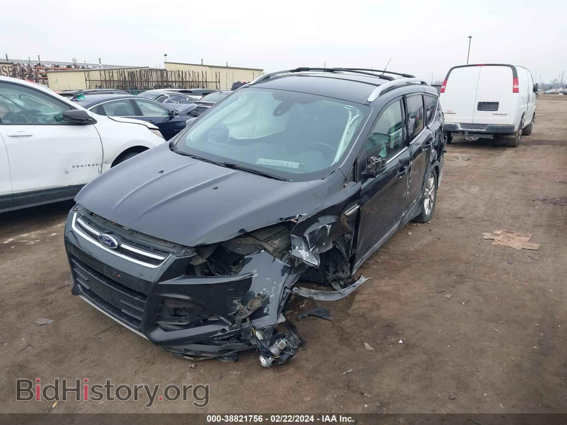2014 FORD ESCAPE - VIN: 1FMCU9JX4EUD50244 - Фото 2