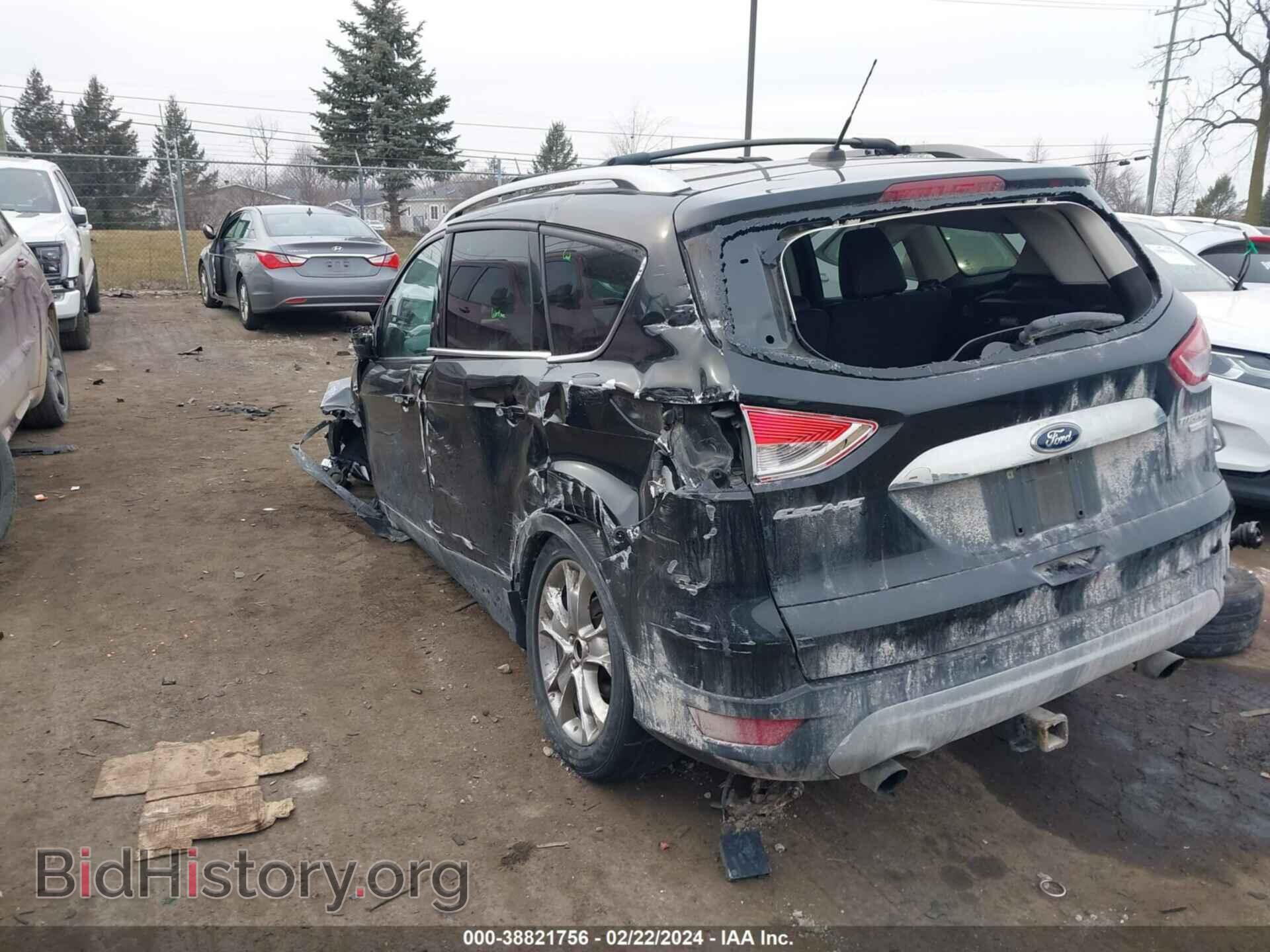 2014 FORD ESCAPE - VIN: 1FMCU9JX4EUD50244 - Фото 3