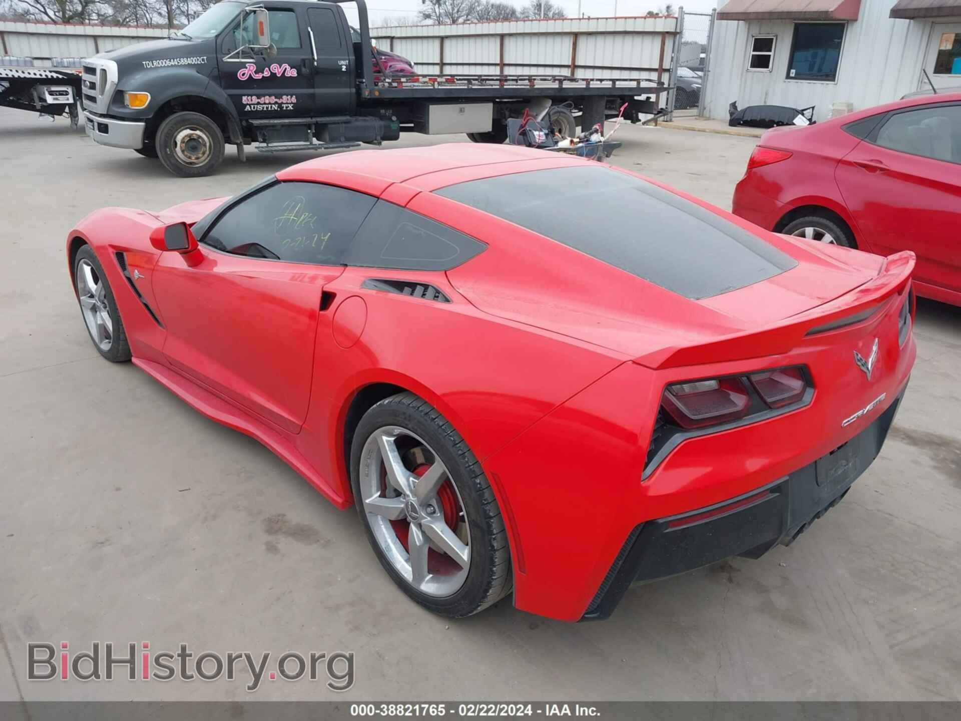 2014 CHEVROLET CORVETTE STINGRAY - VIN: 1G1YF2D73E5124867 - Фото 3