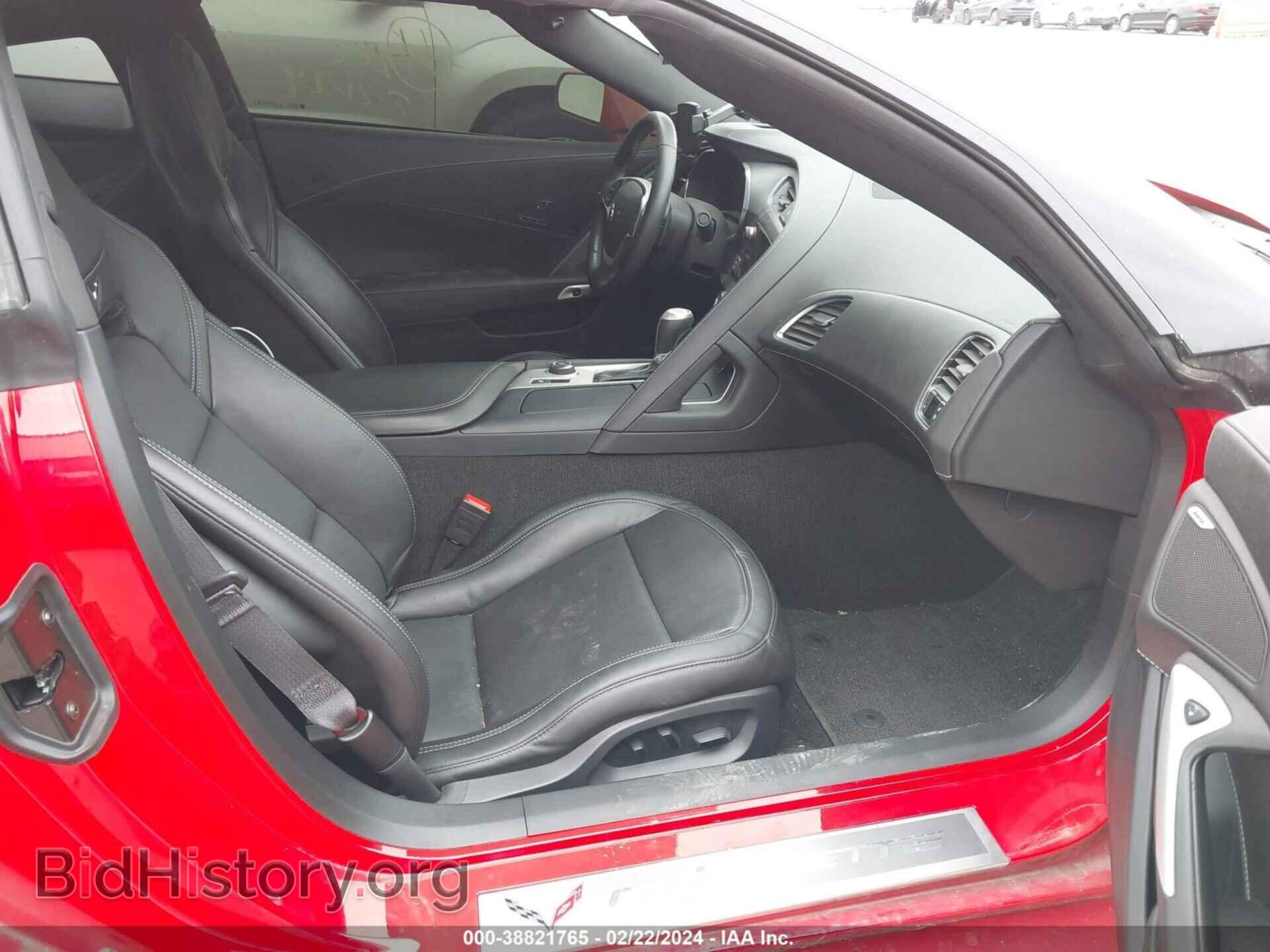 2014 CHEVROLET CORVETTE STINGRAY - VIN: 1G1YF2D73E5124867 - Фото 5