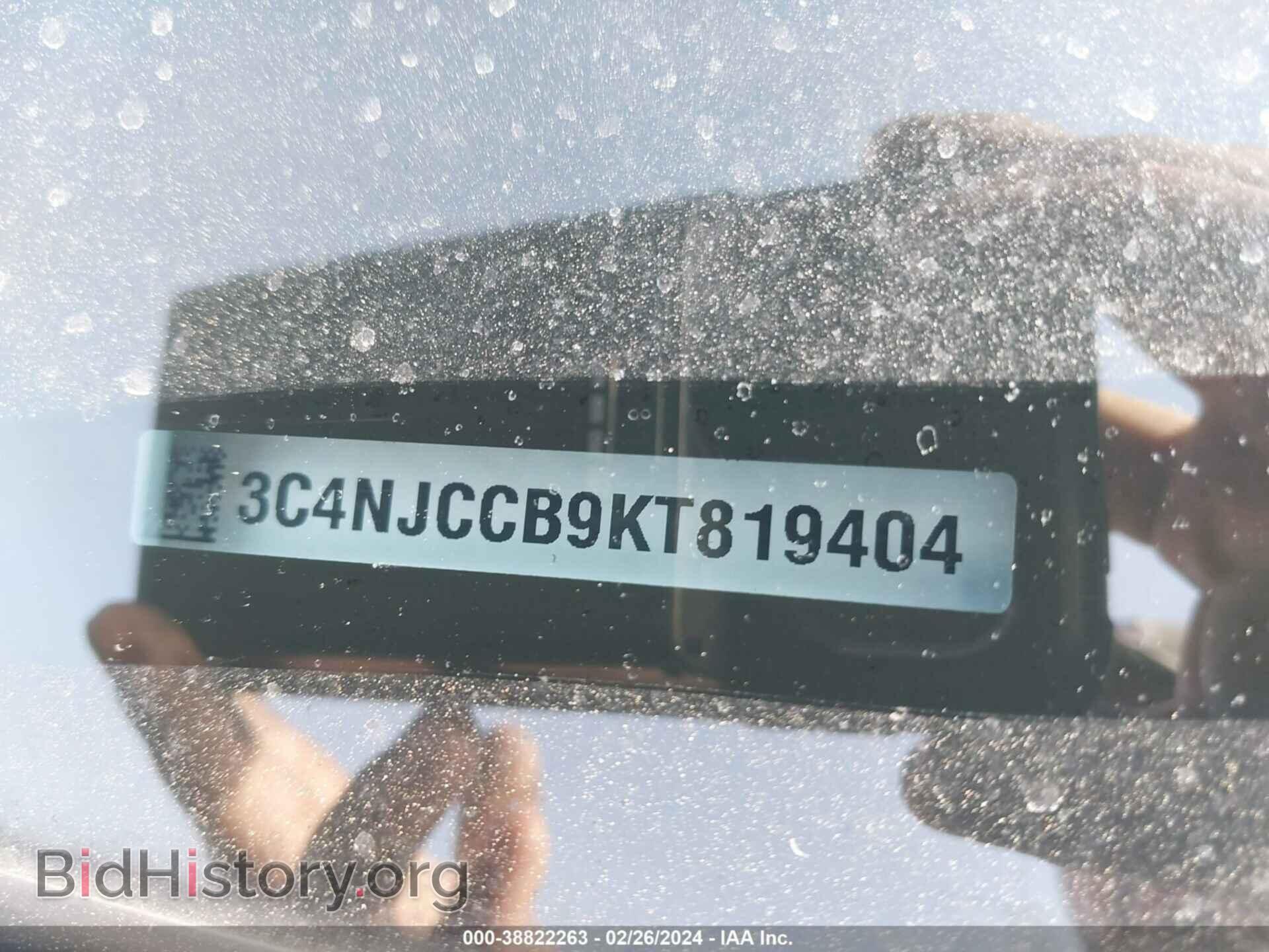 2019 JEEP COMPASS - VIN: 3C4NJCCB9KT819404 - Фото 9