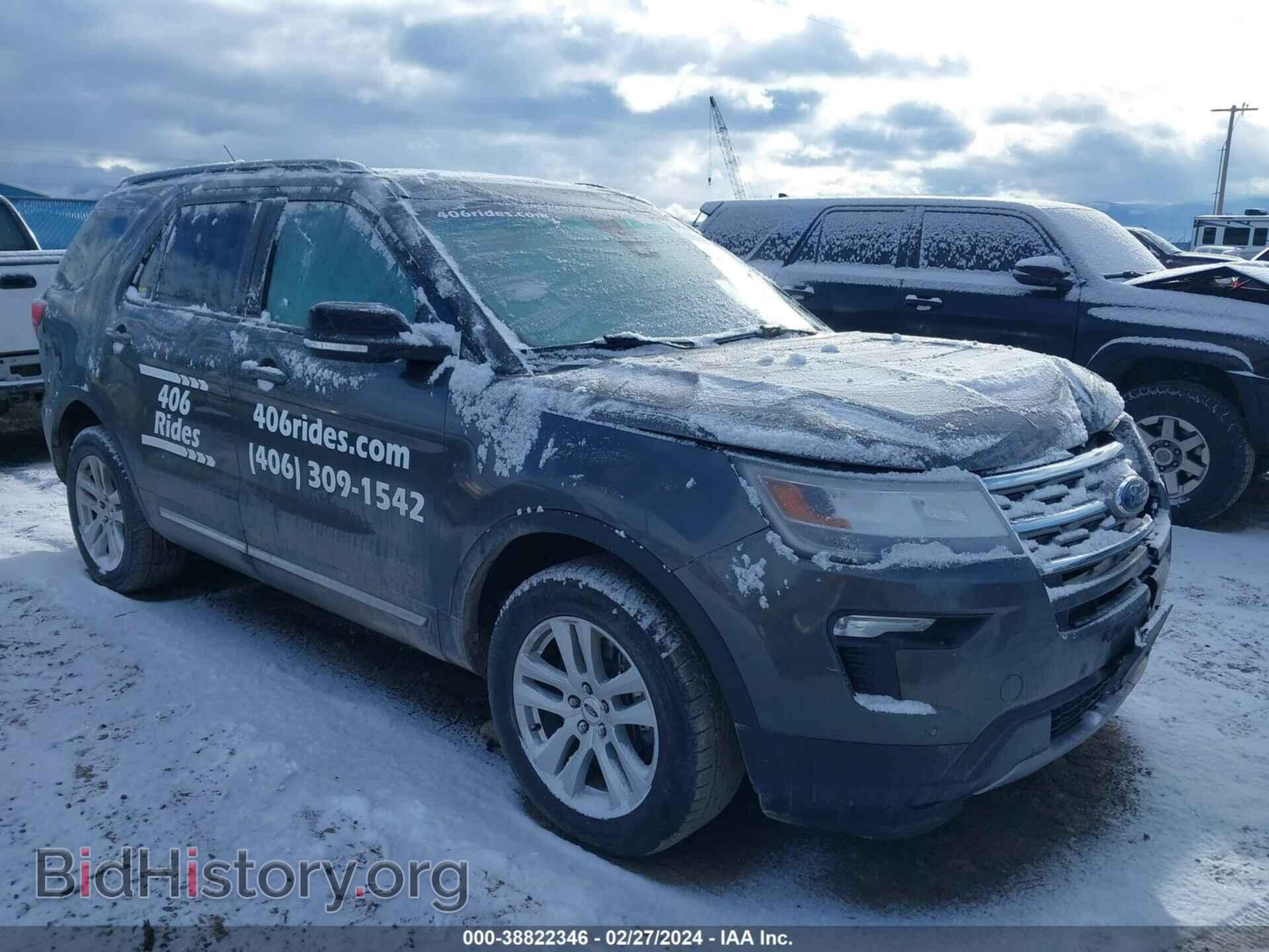 Фотография 1FM5K8D88JGB48240 - FORD EXPLORER 2018