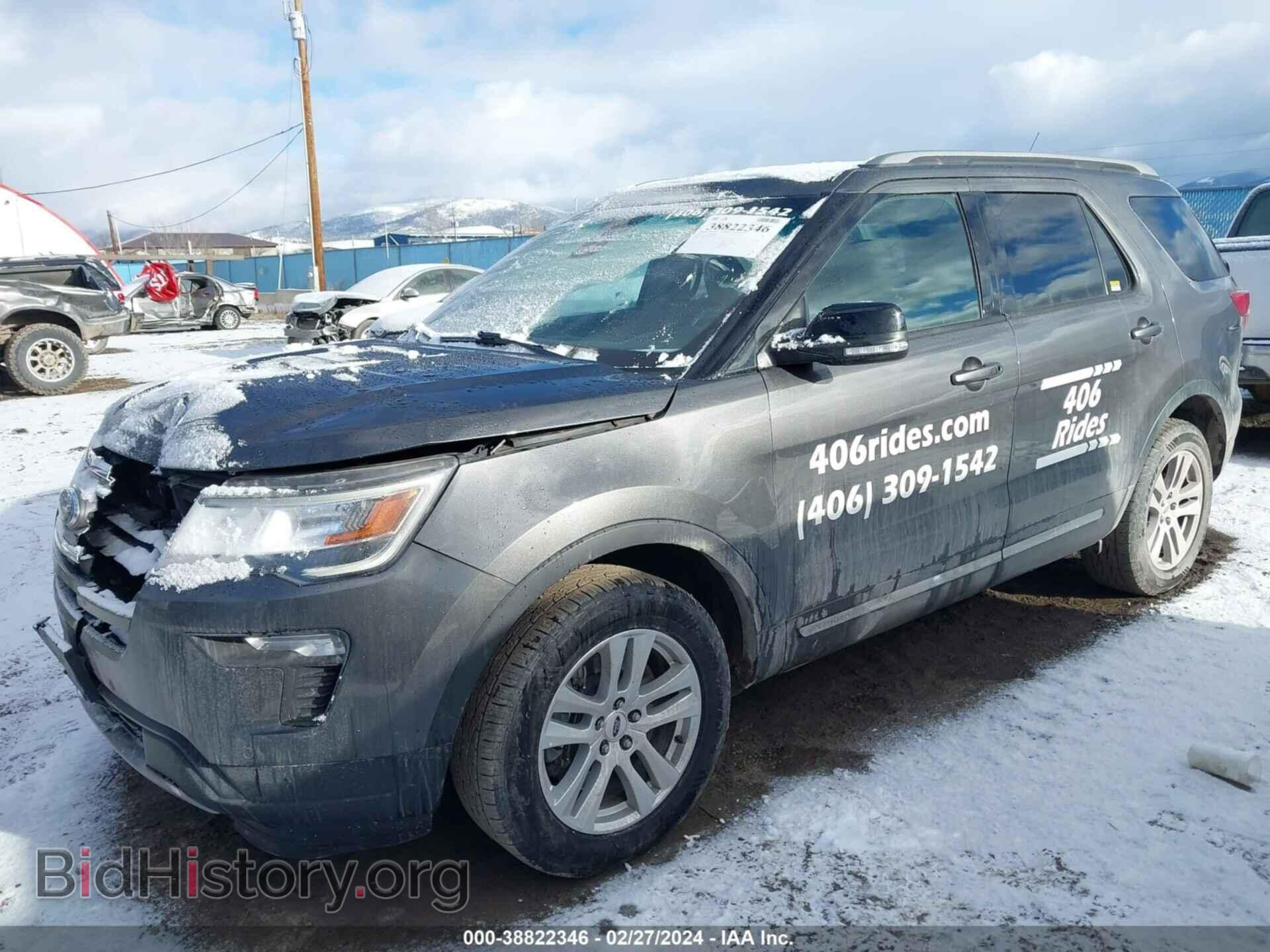 2018 FORD EXPLORER - VIN: 1FM5K8D88JGB48240 - Фото 2