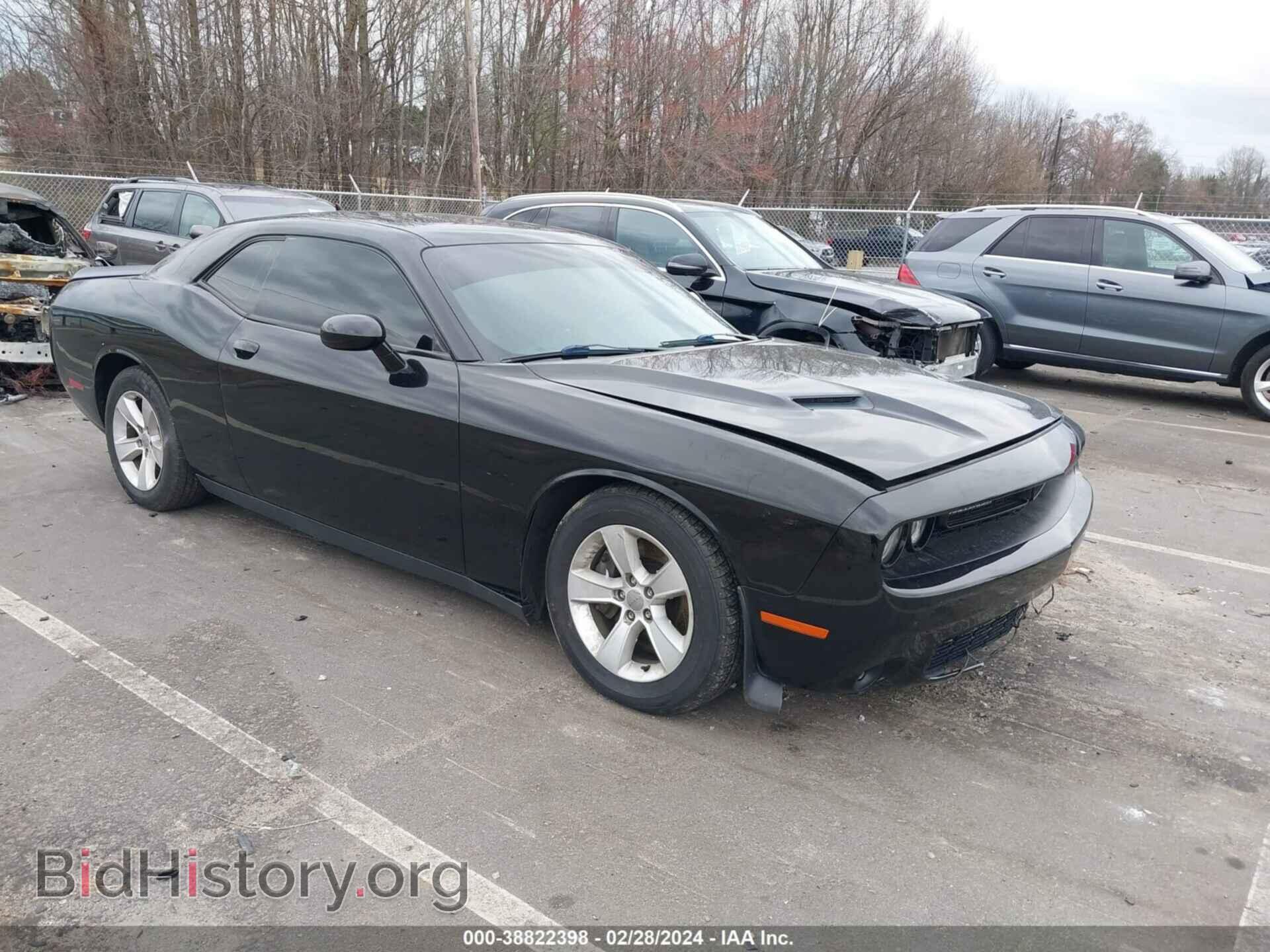 Фотография 2C3CDZFJ7GH255261 - DODGE CHALLENGER 2016