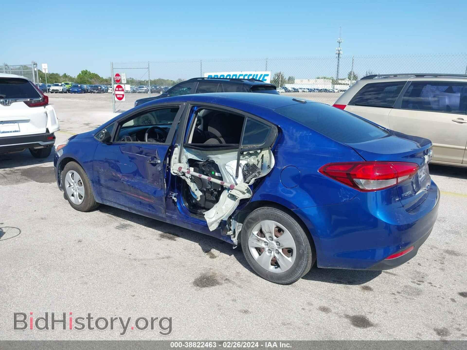 2017 KIA FORTE - VIN: 3KPFK4A74HE041502 - Фото 3