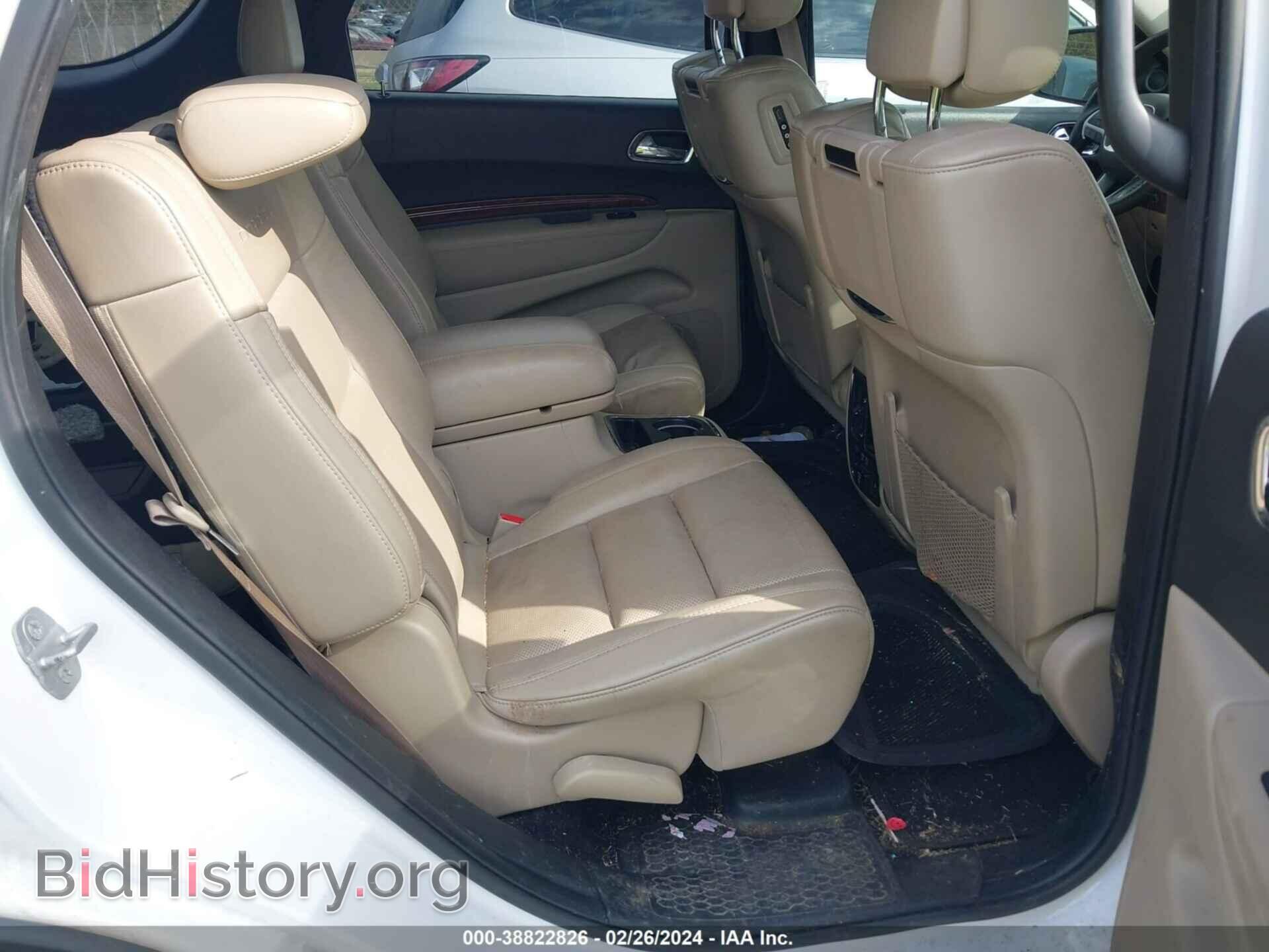 2014 DODGE DURANGO - VIN: 1C4RDHEG8EC537043 - Photo 8