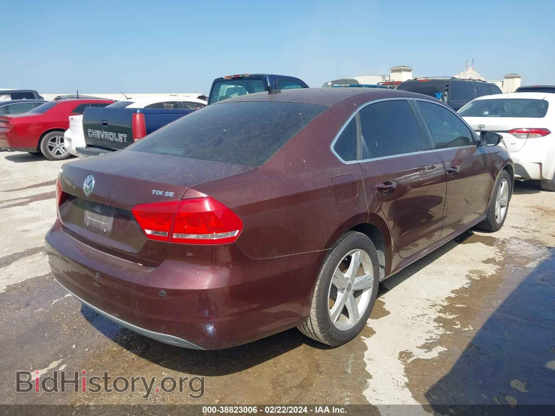 2012 VOLKSWAGEN PASSAT - VIN: 1VWBN7A34CC086716 - Фото 4