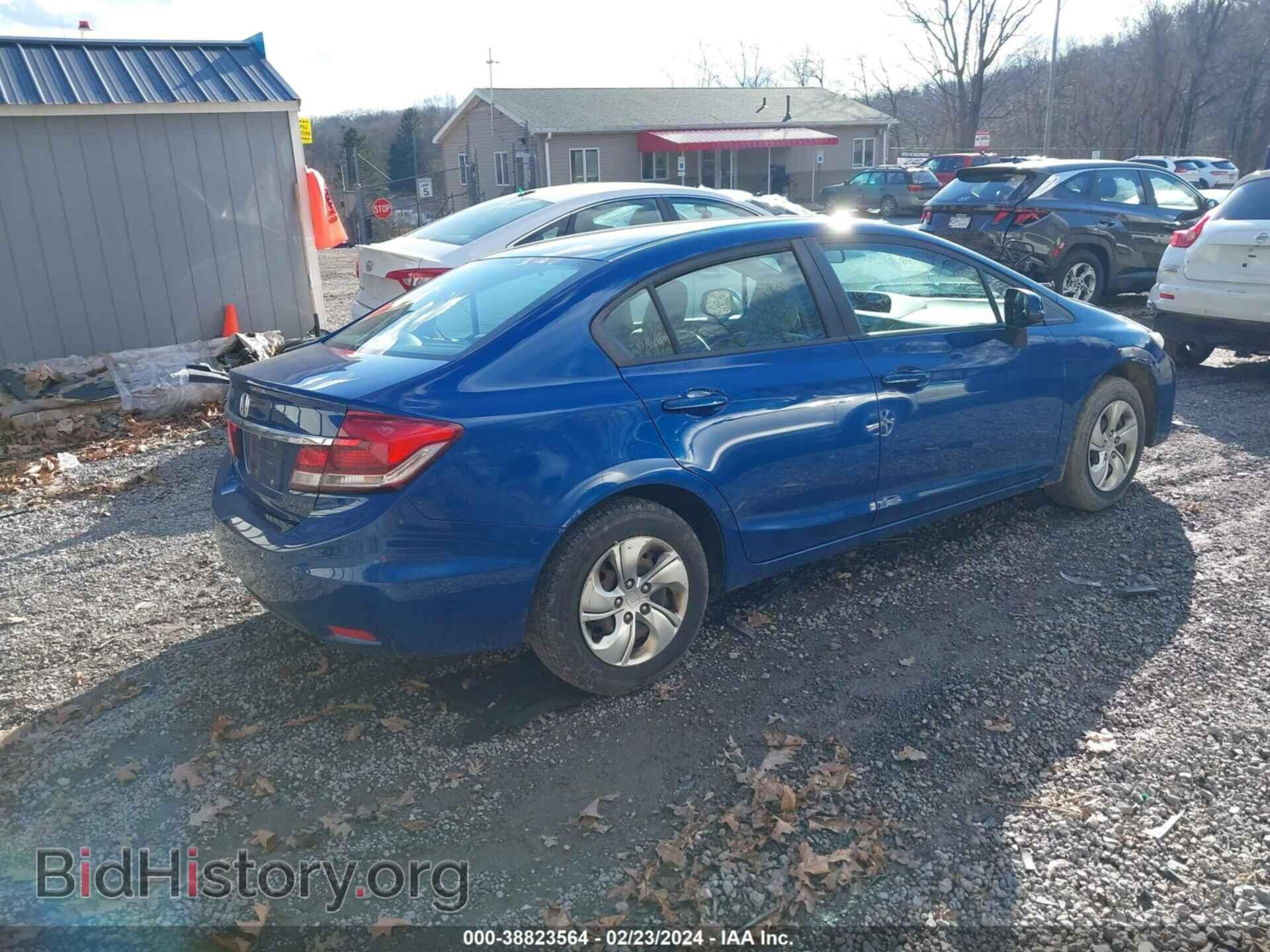 2013 HONDA CIVIC - VIN: 19XFB2F52DE093684 - Фото 4