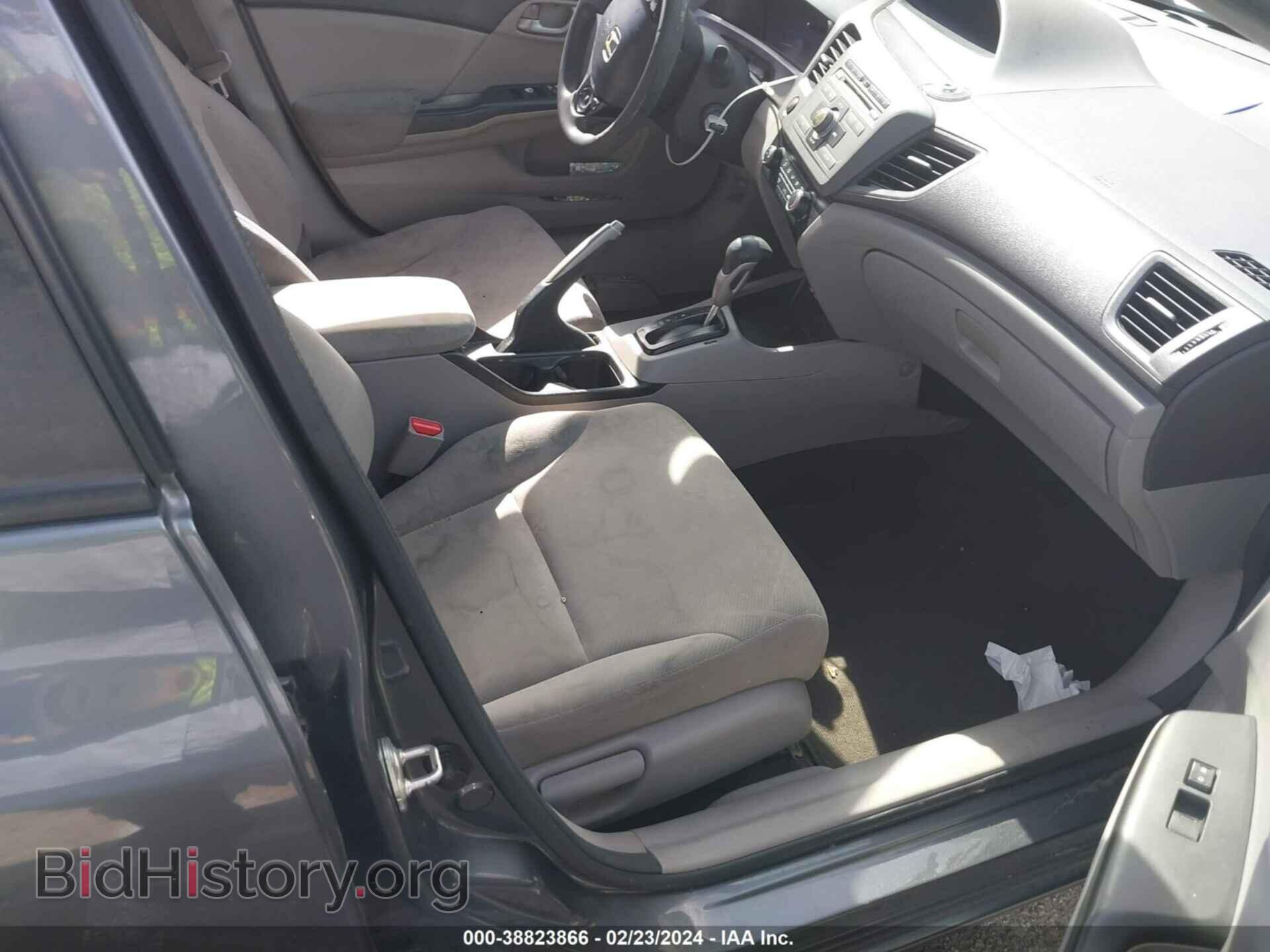 2012 HONDA CIVIC - VIN: 19XFB2F57CE360526 - Фото 5