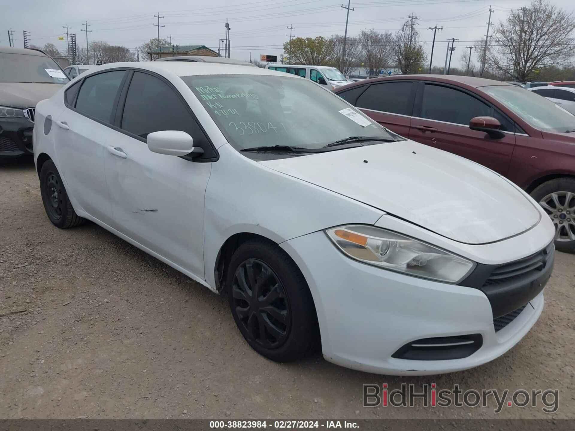 Photo 1C3CDFAA2FD338047 - DODGE DART 2015