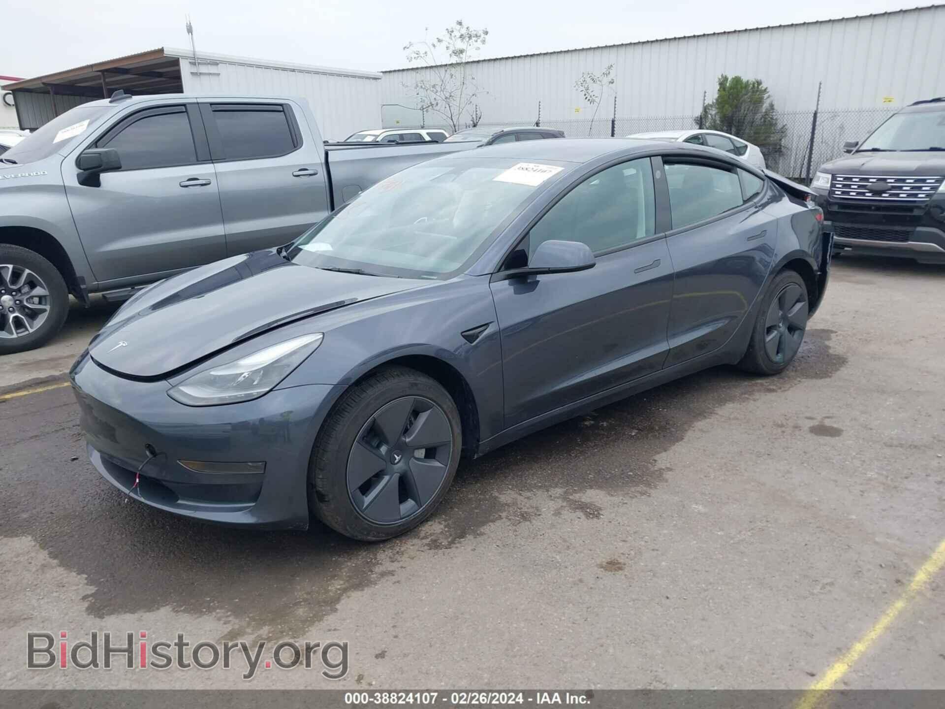 2023 TESLA MODEL 3 - VIN: 5YJ3E1EA9PF688677 - Фото 2