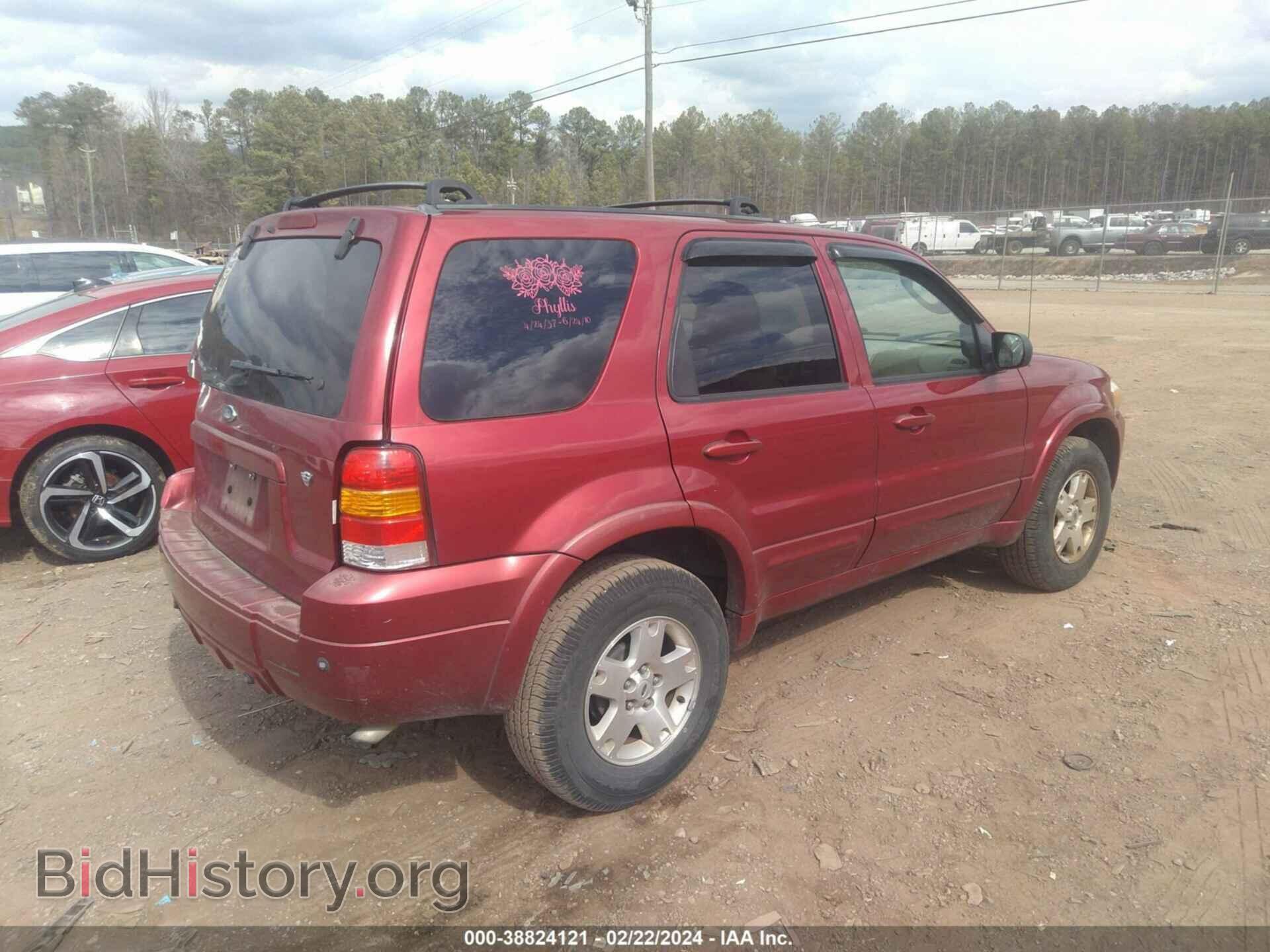 2007 FORD ESCAPE - VIN: 1FMCU04187KC03653 - Фото 4