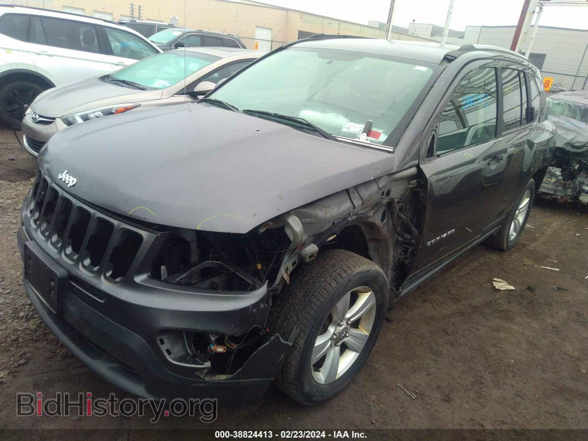 2017 JEEP COMPASS - VIN: 1C4NJDEB1HD107373 - Фото 2