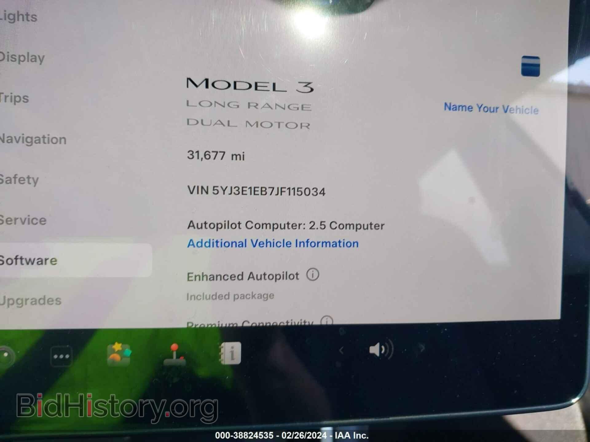 2018 TESLA MODEL 3 - VIN: 5YJ3E1EB7JF115034 - Фото 7