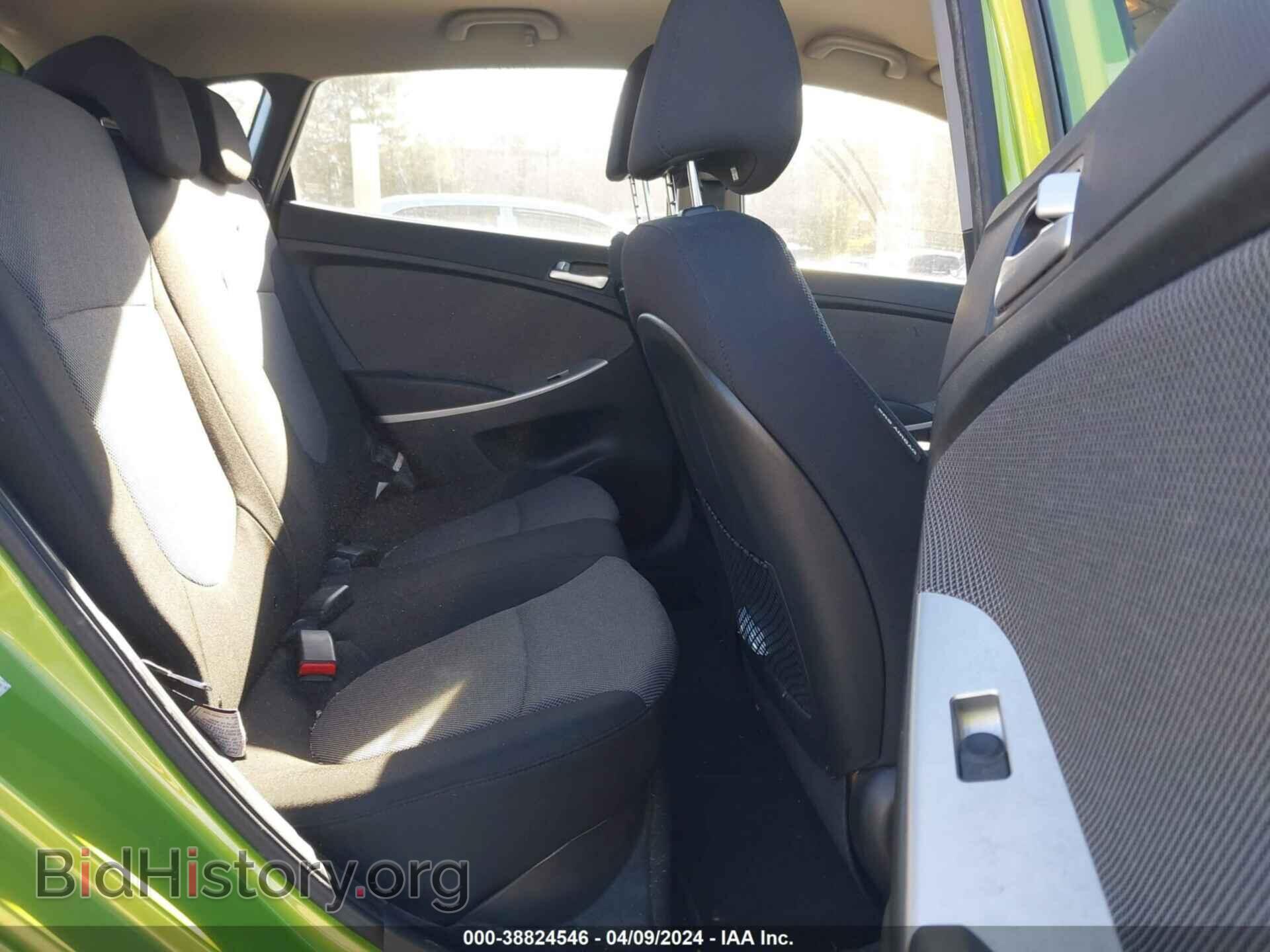 2012 HYUNDAI ACCENT - VIN: KMHCT5AE2CU012347 - Фото 8