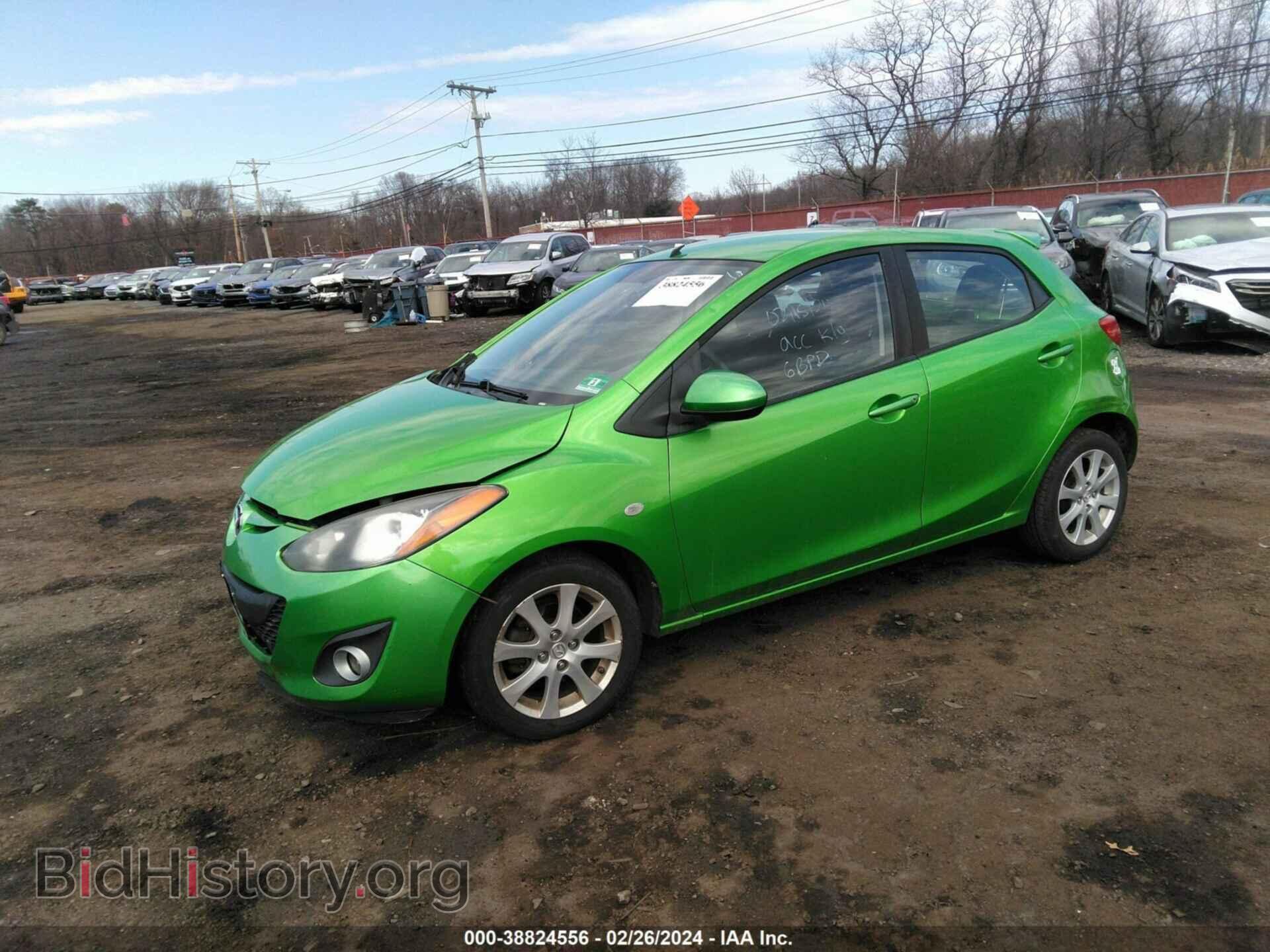 2012 MAZDA MAZDA2 - VIN: JM1DE1LY6C0135501 - Фото 2
