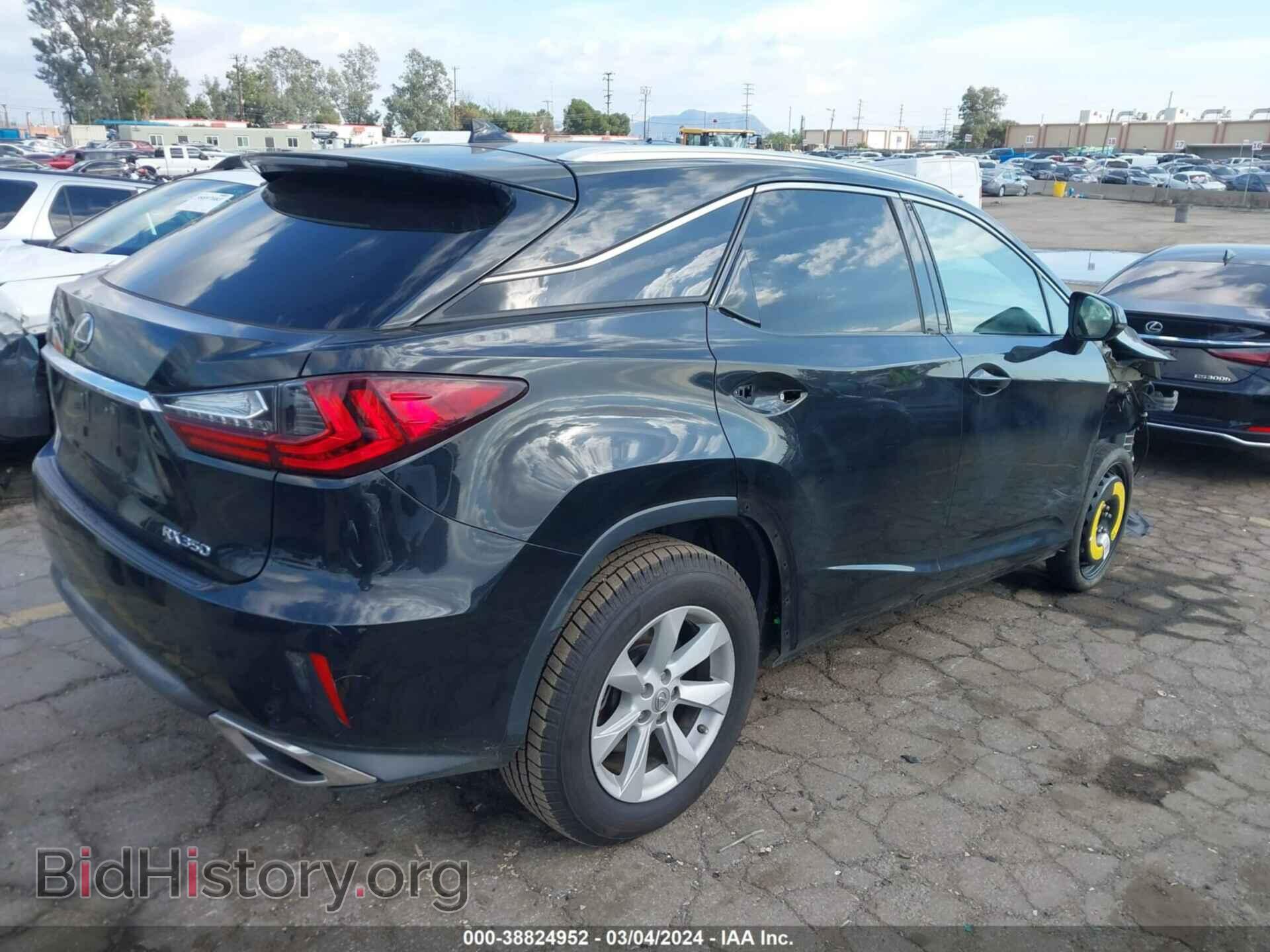 2017 LEXUS RX 350 - VIN: 2T2ZZMCA6HC036264 - Фото 4