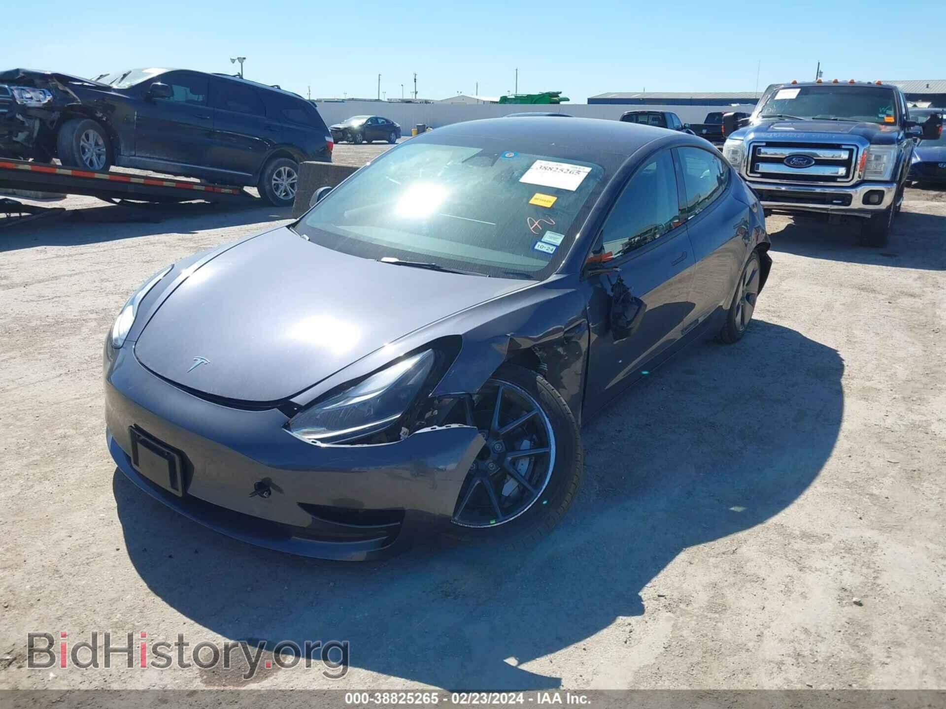 2023 TESLA MODEL 3 - VIN: 5YJ3E1EAXPF656403 - Фото 2