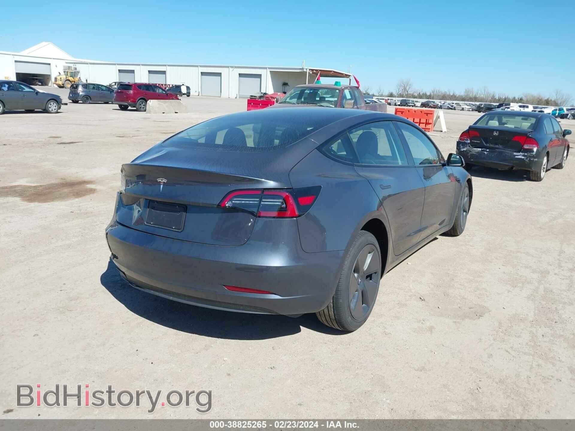 2023 TESLA MODEL 3 - VIN: 5YJ3E1EAXPF656403 - Фото 4
