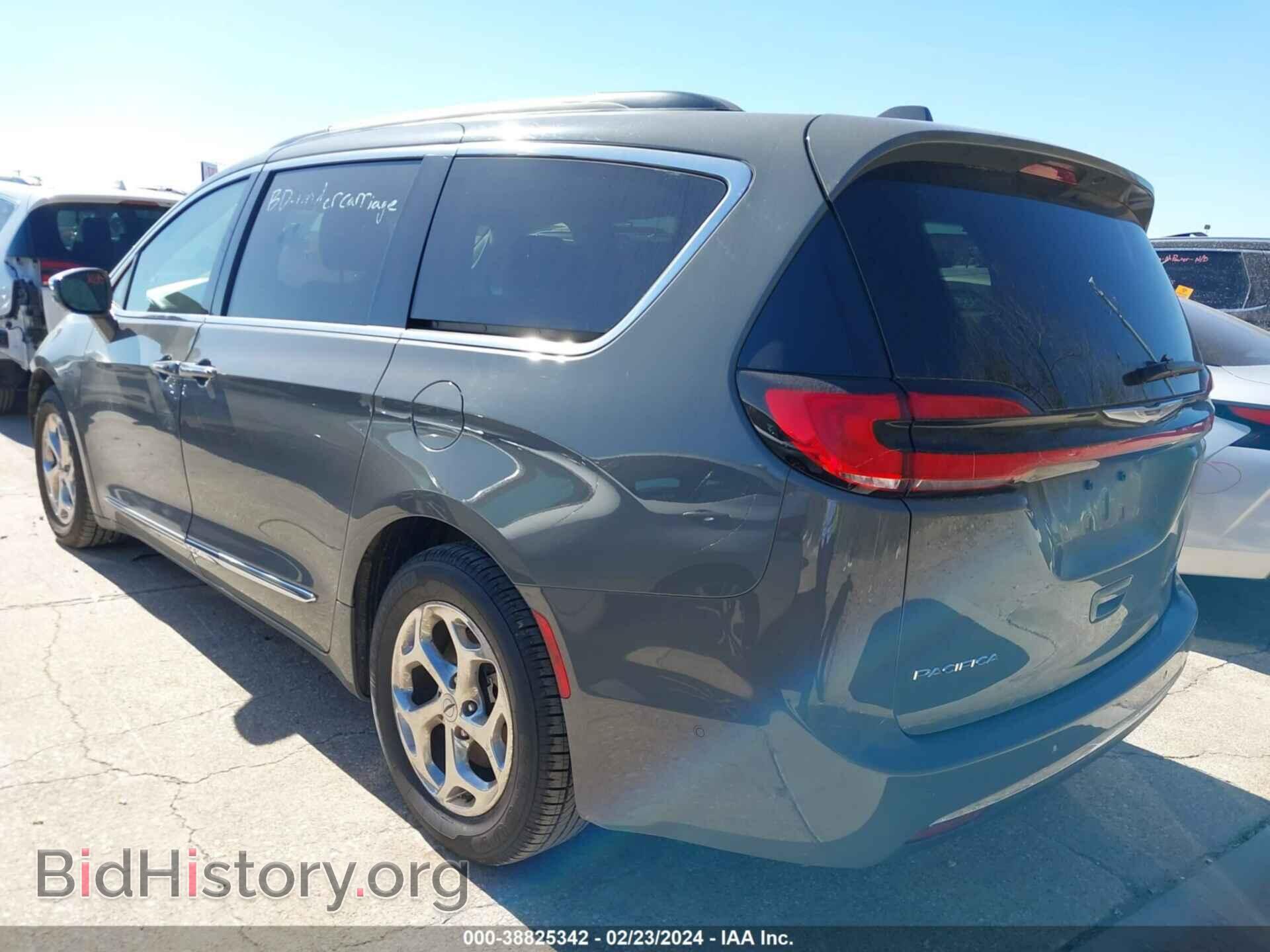2022 CHRYSLER PACIFICA - VIN: 2C4RC1GG7NR110502 - Фото 3