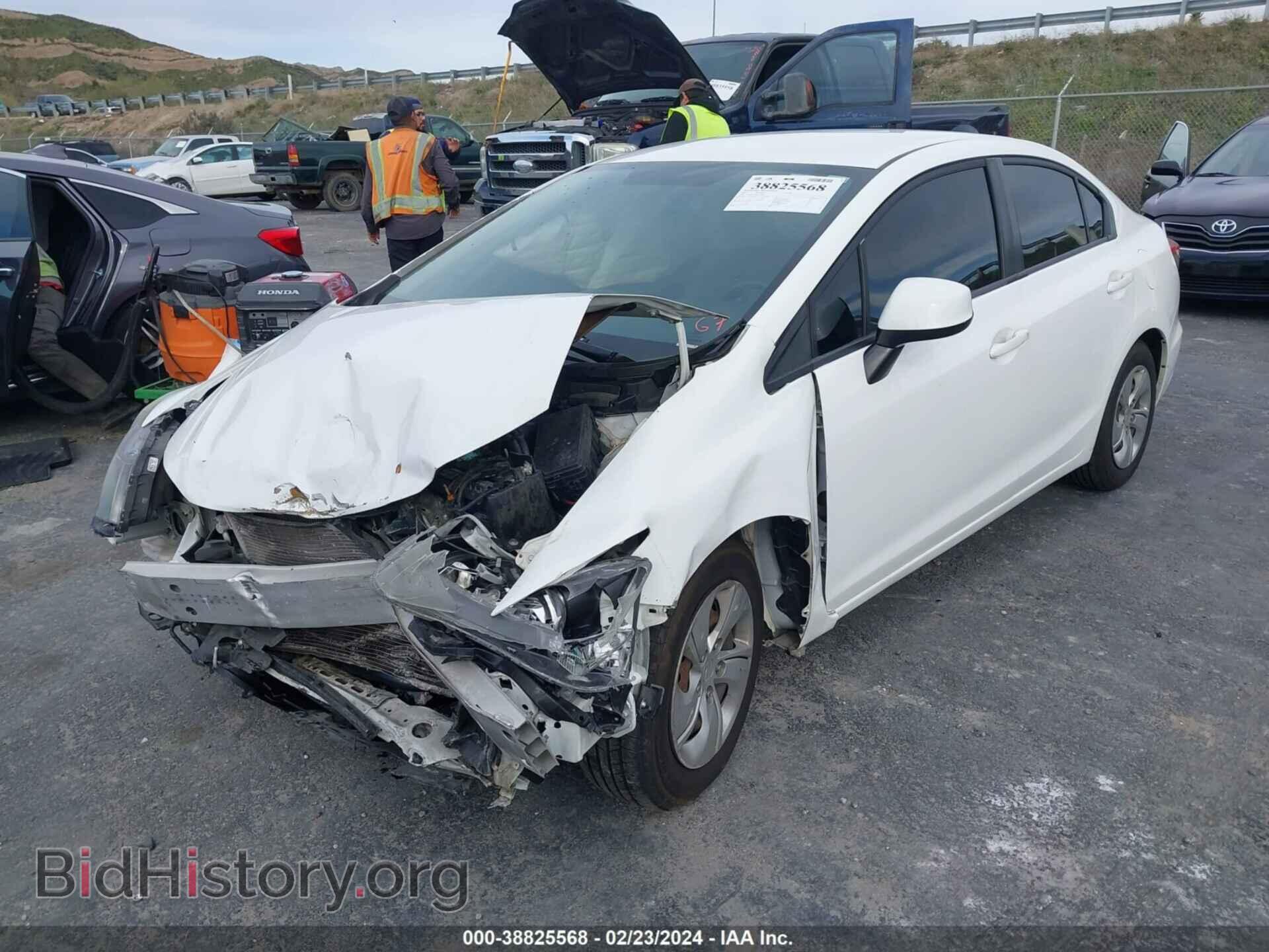 2013 HONDA CIVIC - VIN: 19XFB2F53DE242281 - Фото 2