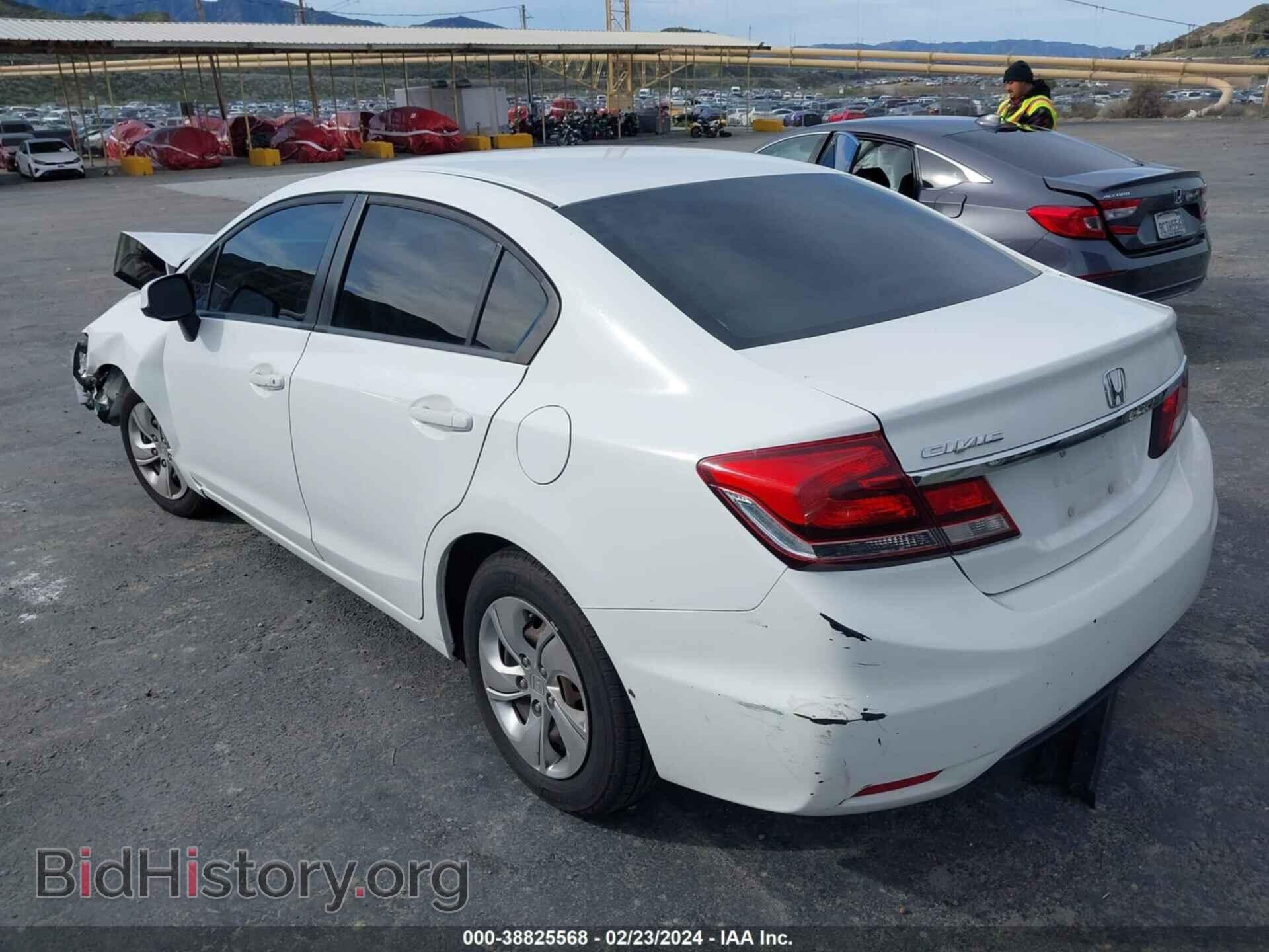 2013 HONDA CIVIC - VIN: 19XFB2F53DE242281 - Фото 3