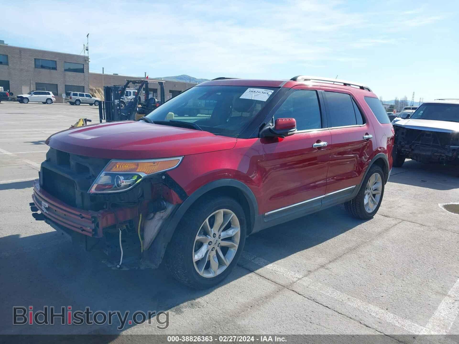2014 FORD EXPLORER - VIN: 1FM5K8F83EGB01703 - Фото 2