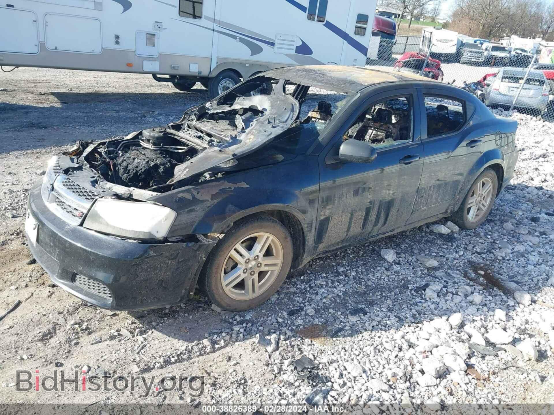 2012 DODGE AVENGER - VIN: 1C3CDZCB6CN212349 - Photo 2