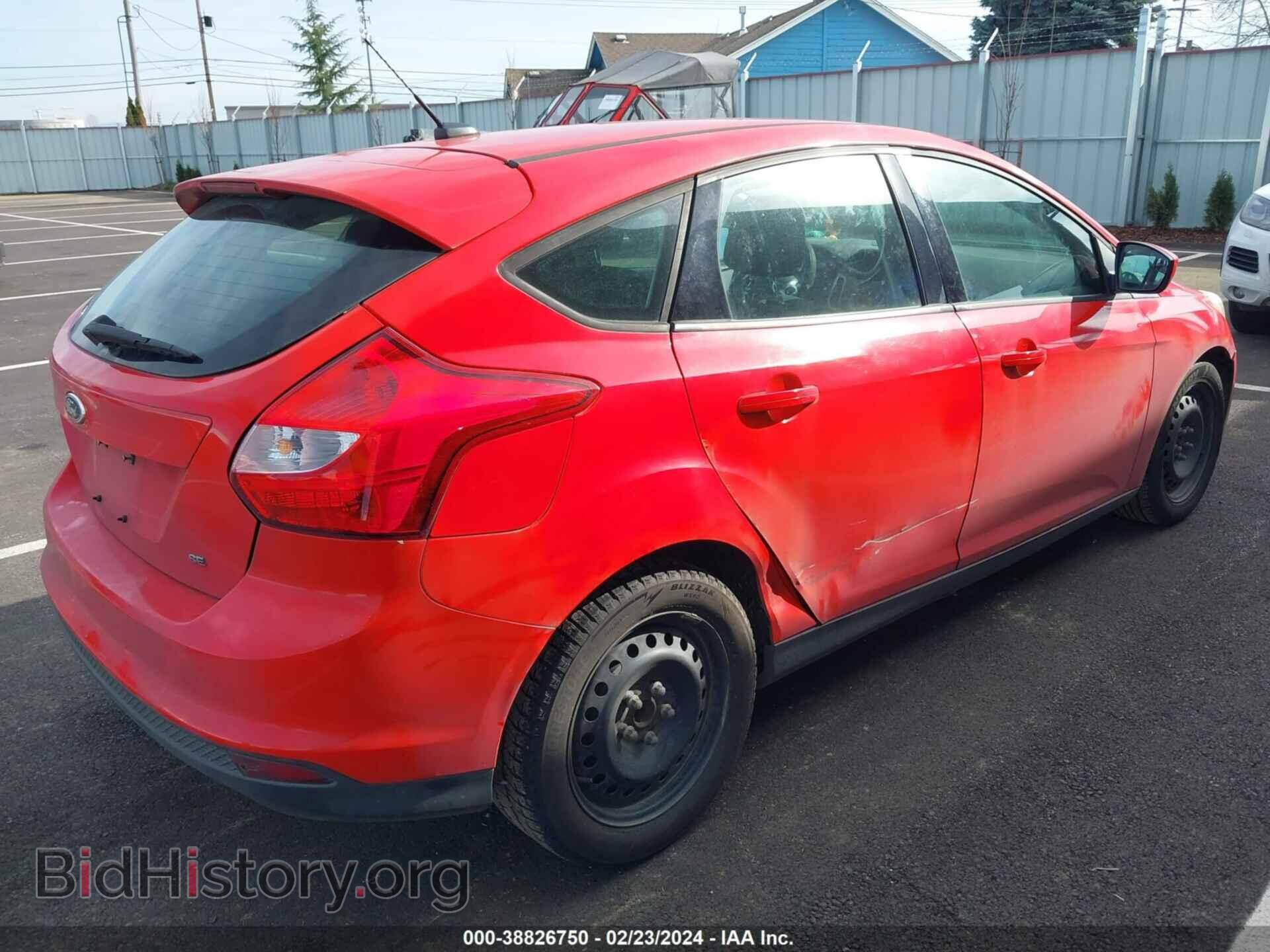 2012 FORD FOCUS - VIN: 1FAHP3K23CL325314 - Фото 4