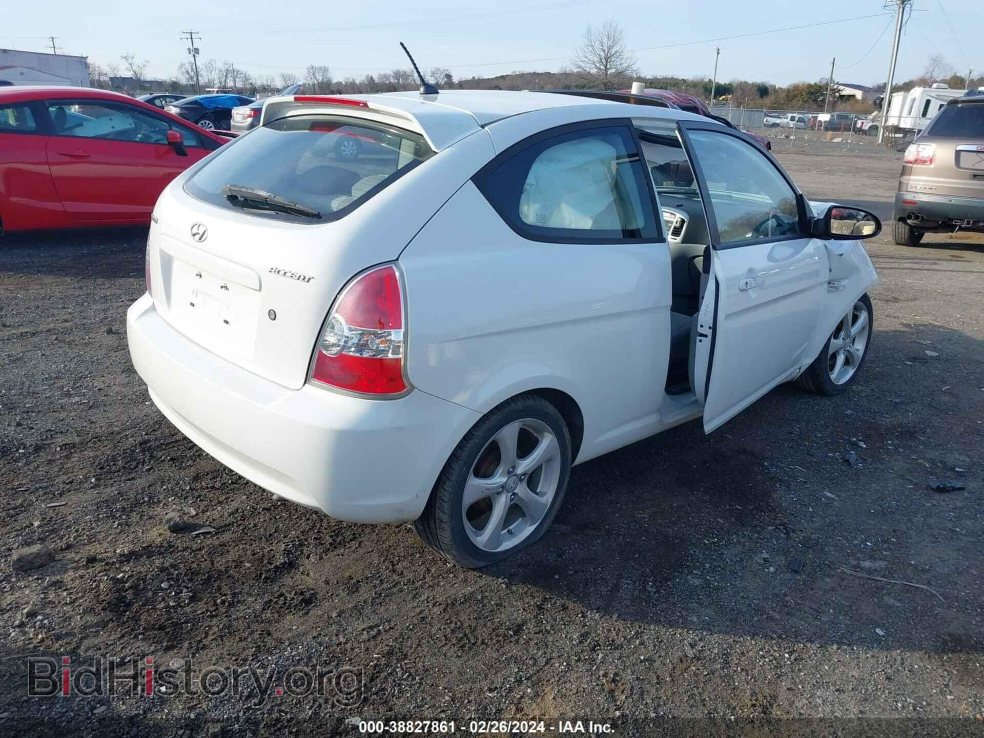 2008 HYUNDAI ACCENT - VIN: KMHCN36C68U069468 - Фото 4