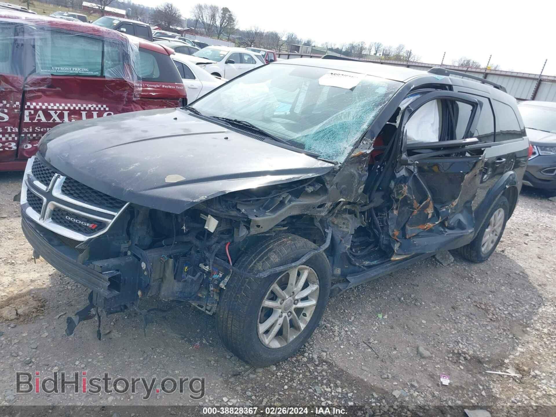 2014 DODGE JOURNEY - VIN: 3C4PDDBG0ET250837 - Фото 2