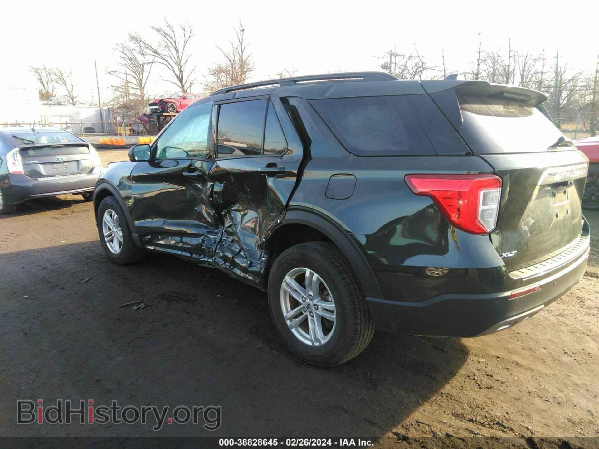 2022 FORD EXPLORER - VIN: 1FMSK8DHXNGC02162 - Фото 3