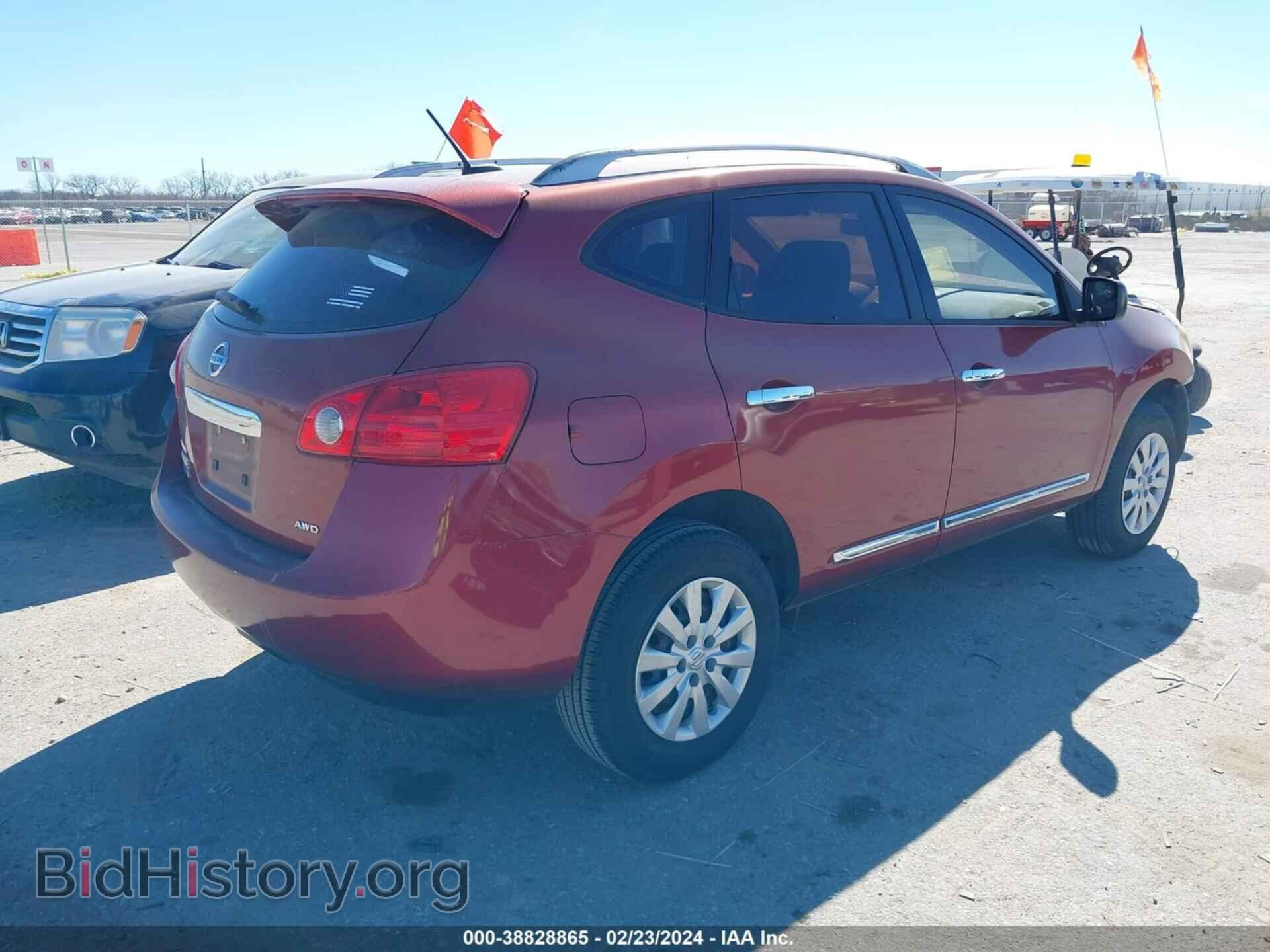 2014 NISSAN ROGUE SELECT - VIN: JN8AS5MV0EW709456 - Фото 4
