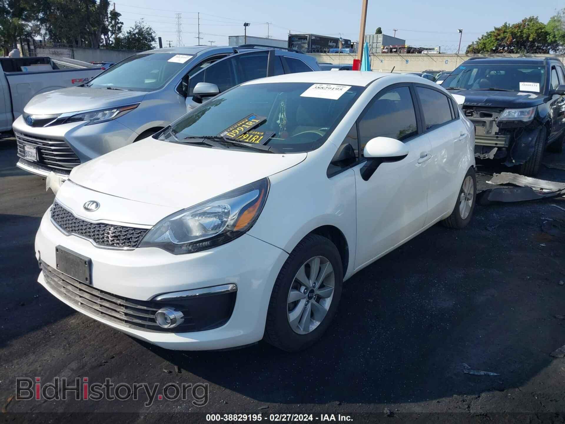 2016 KIA RIO - VIN: KNADN4A34G6676071 - Фото 2