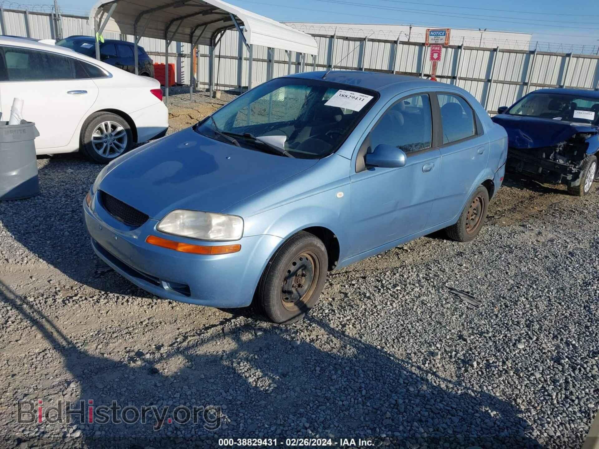 2006 CHEVROLET AVEO - VIN: KL1TD56696B668765 - Фото 2