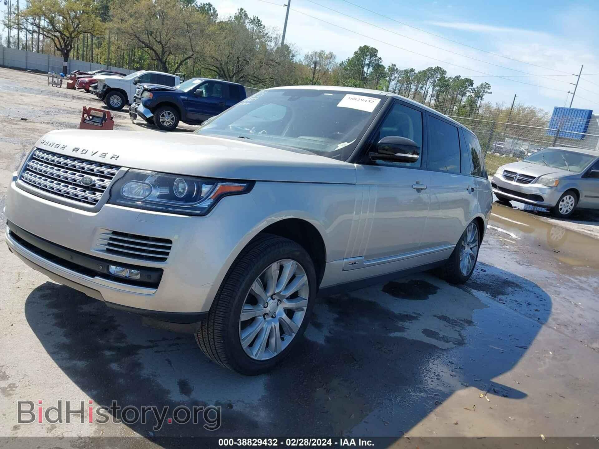 2015 LAND ROVER RANGE ROVER - VIN: SALGS3TF2FA226370 - Фото 2