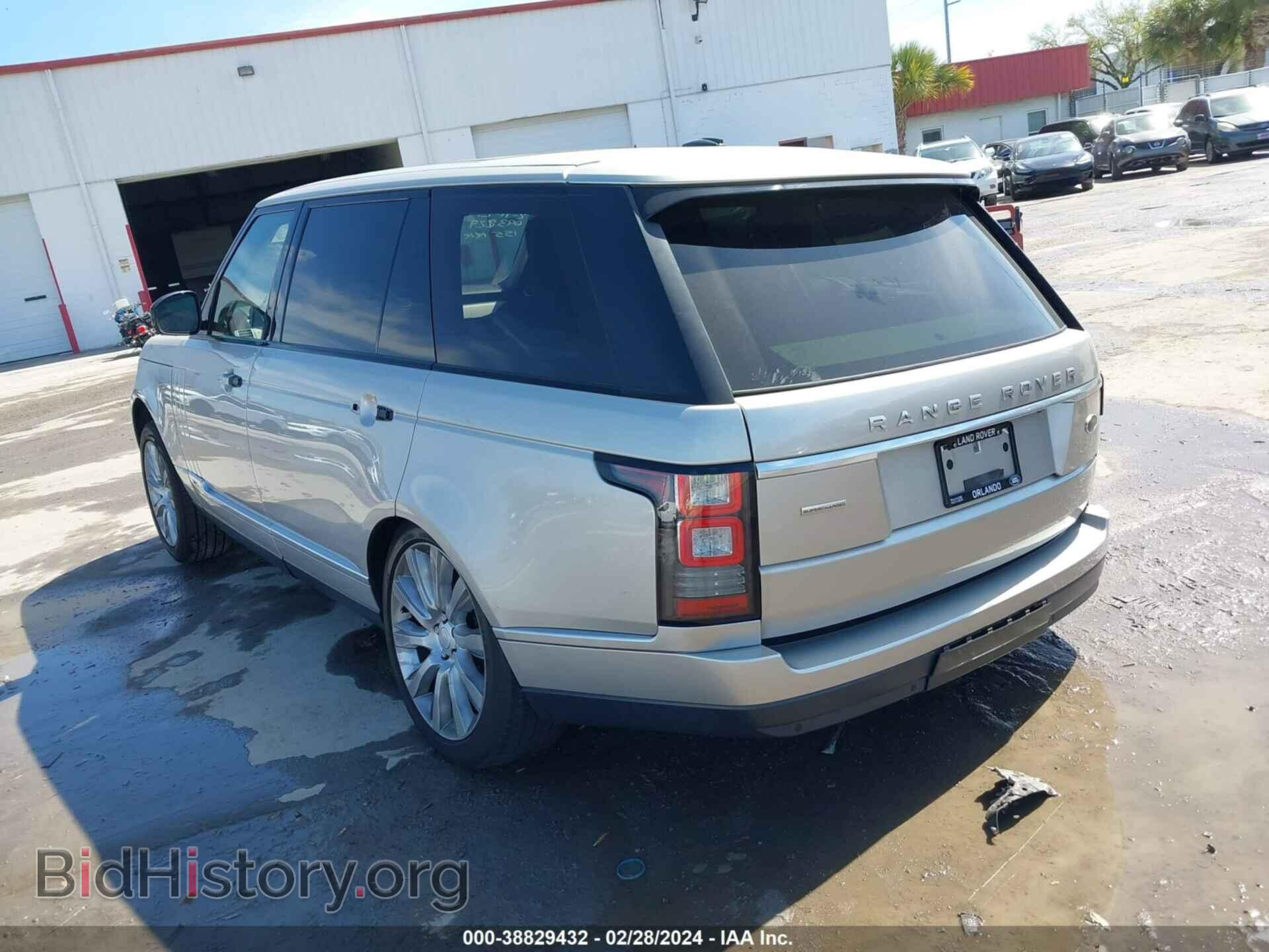 2015 LAND ROVER RANGE ROVER - VIN: SALGS3TF2FA226370 - Фото 3