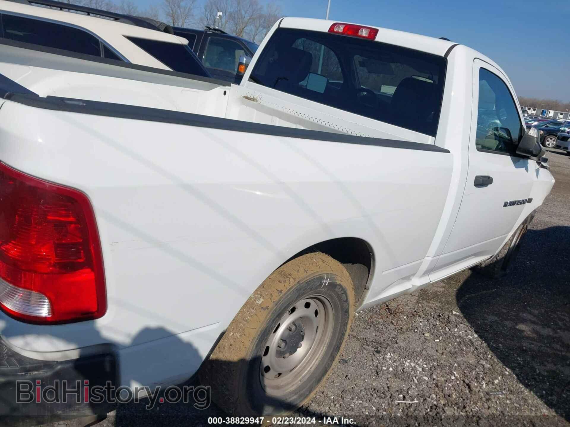 2012 DODGE RAM 1500 - VIN: 3C6JD6AT9CG268640 - Фото 4