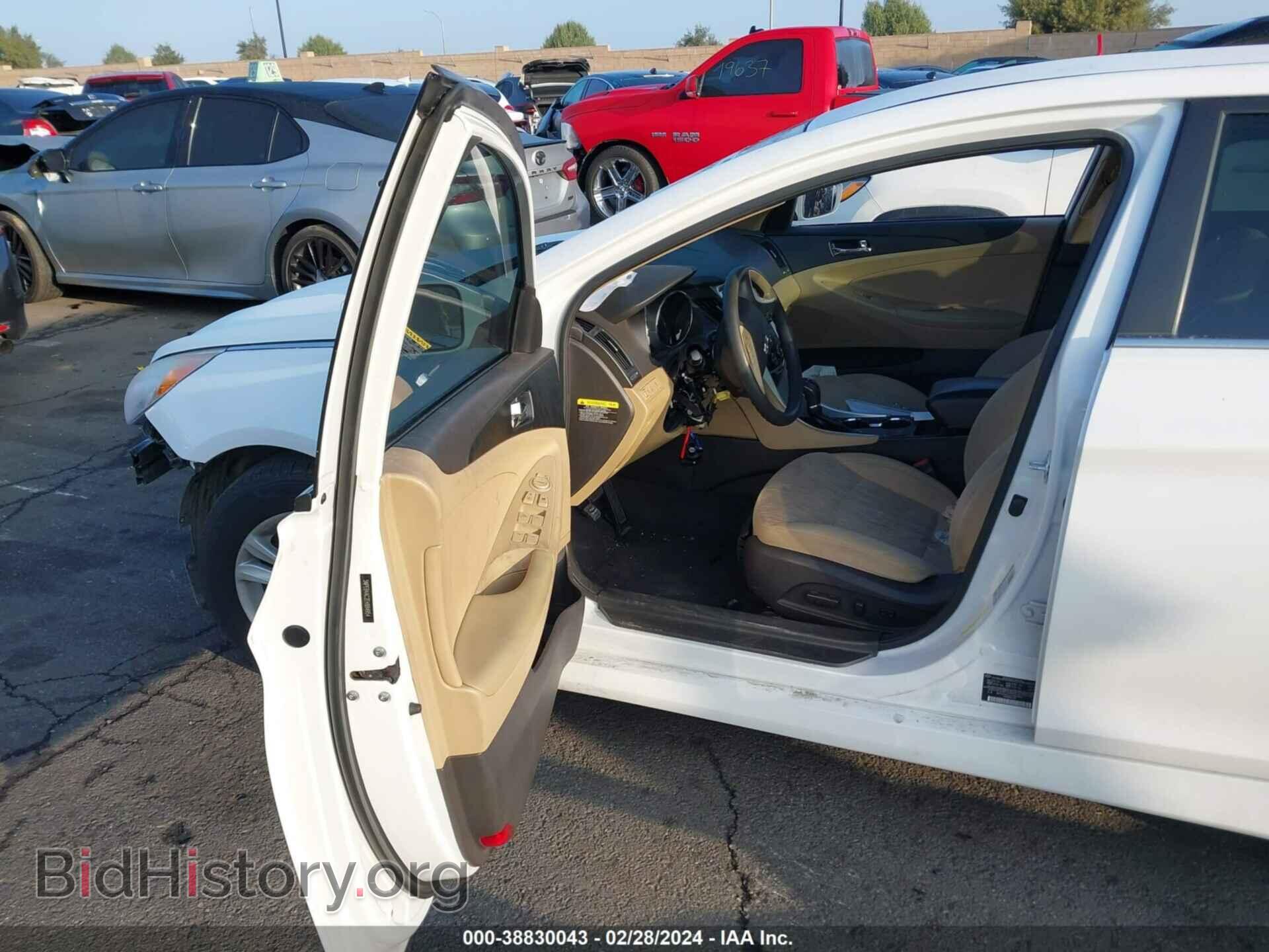 2014 HYUNDAI SONATA - VIN: 5NPEB4AC2EH884954 - Фото 5
