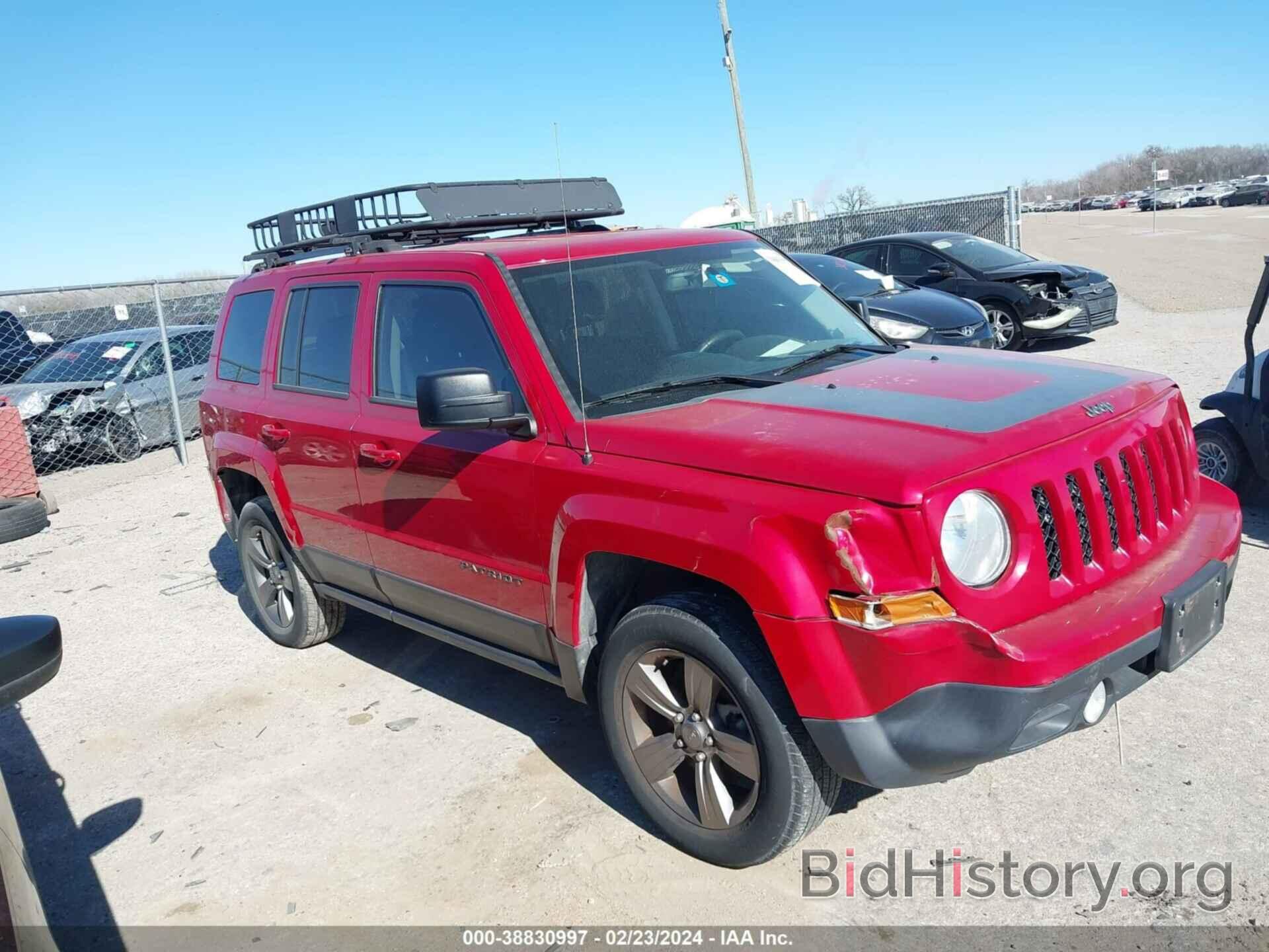 Photo 1C4NJPBA3GD726634 - JEEP PATRIOT 2016