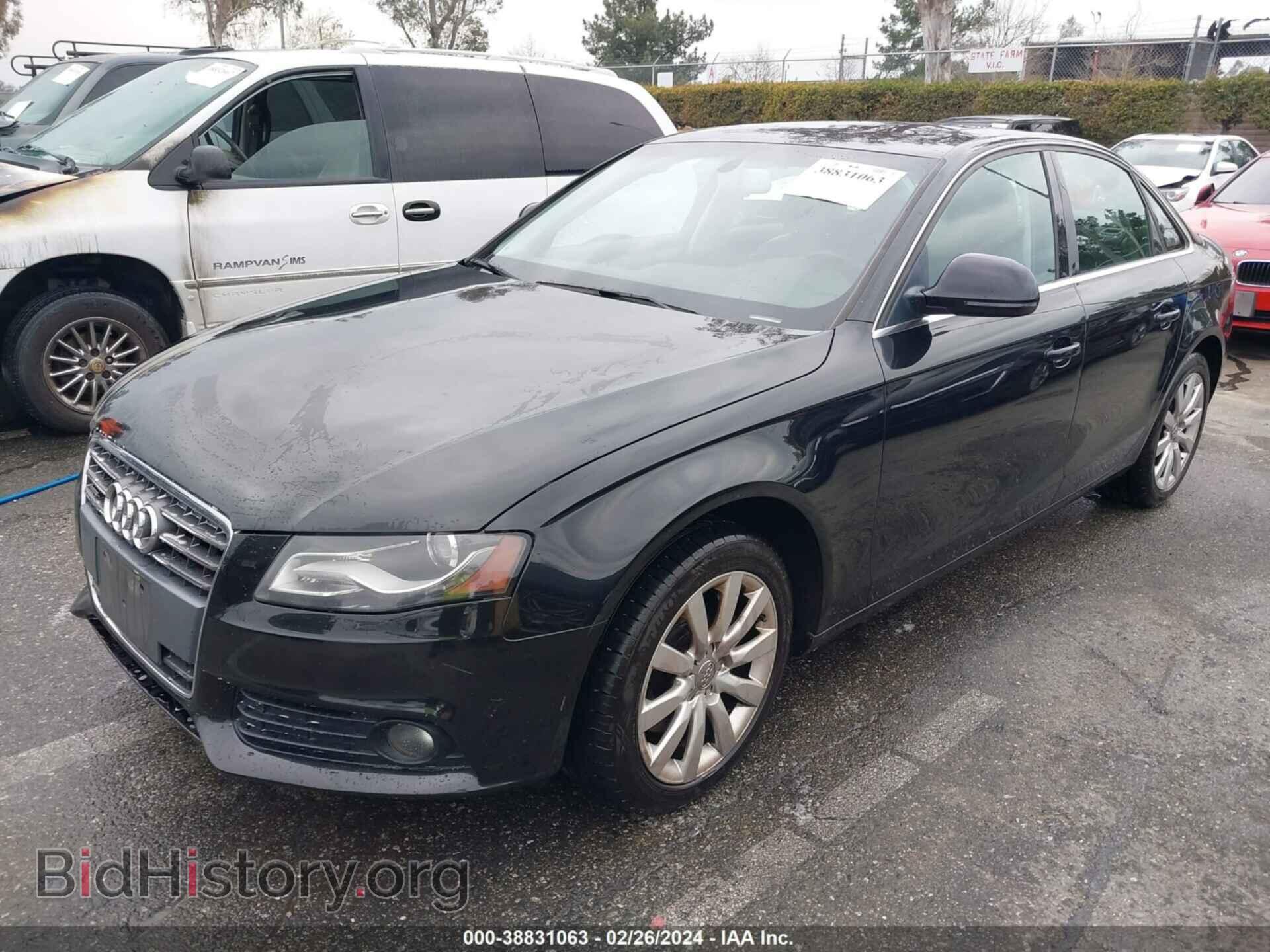 2009 AUDI A4 - VIN: WAUSF78K19N017618 - Фото 2