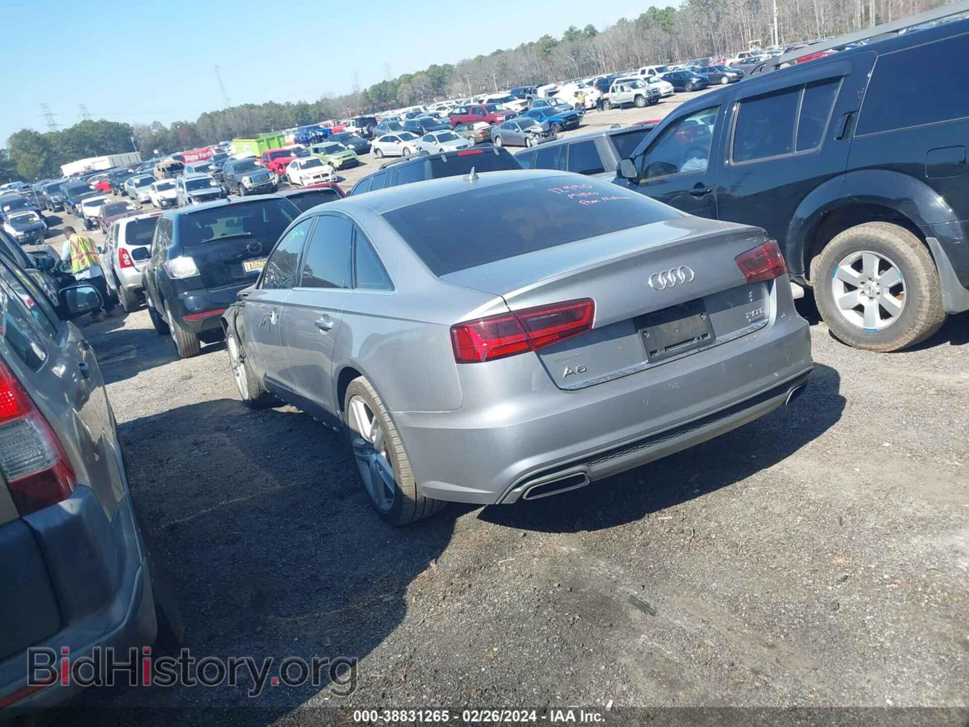 2016 AUDI A6 - VIN: WAUGFAFC4GN120334 - Фото 3