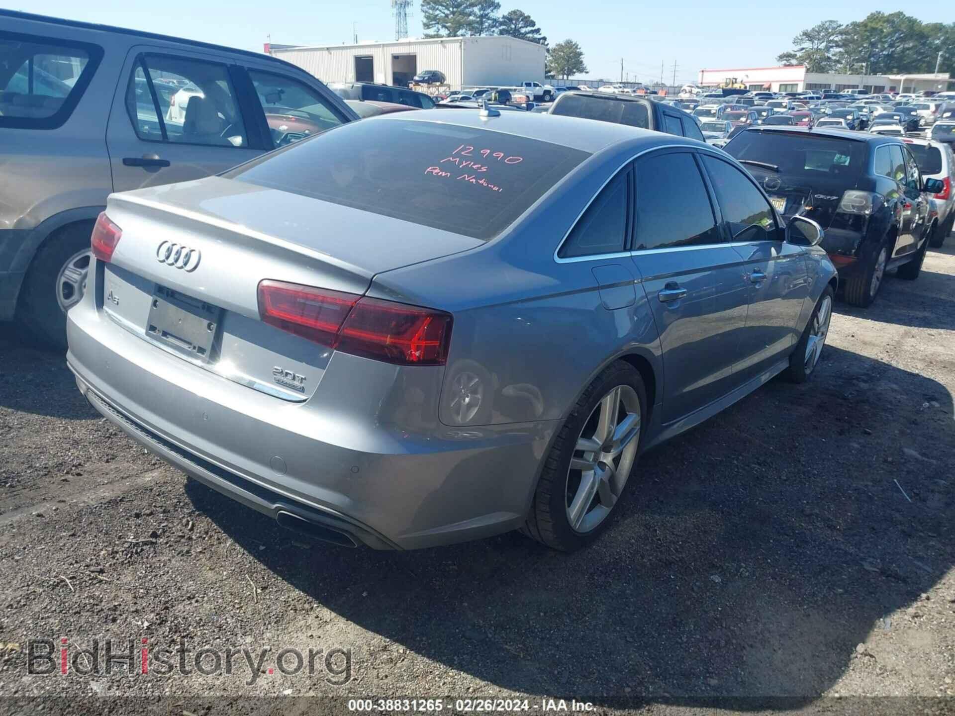 2016 AUDI A6 - VIN: WAUGFAFC4GN120334 - Фото 4