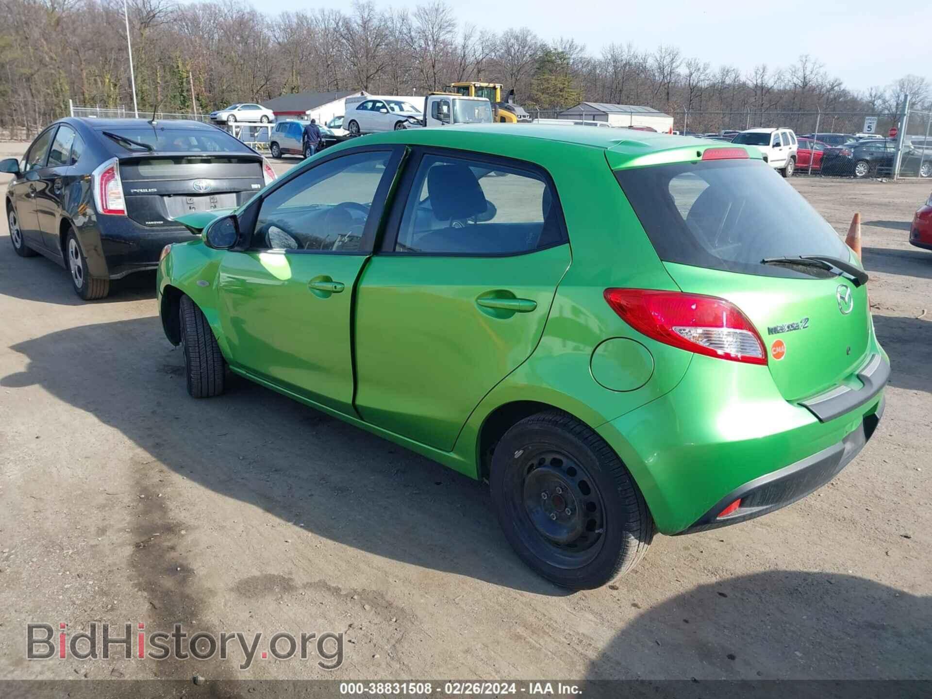 2013 MAZDA MAZDA2 - VIN: JM1DE1KZ2D0153408 - Фото 3