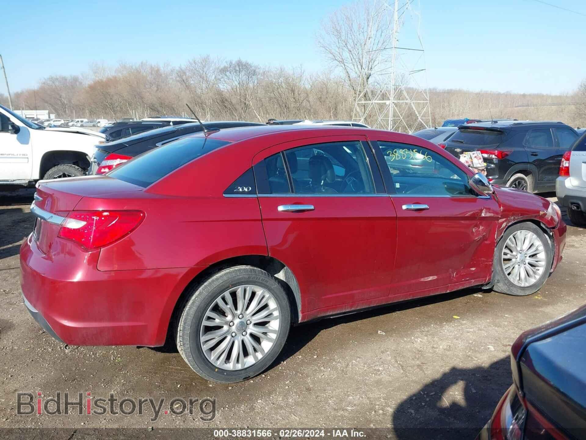 2012 CHRYSLER 200 - VIN: 1C3CCBCG2CN293159 - Фото 13