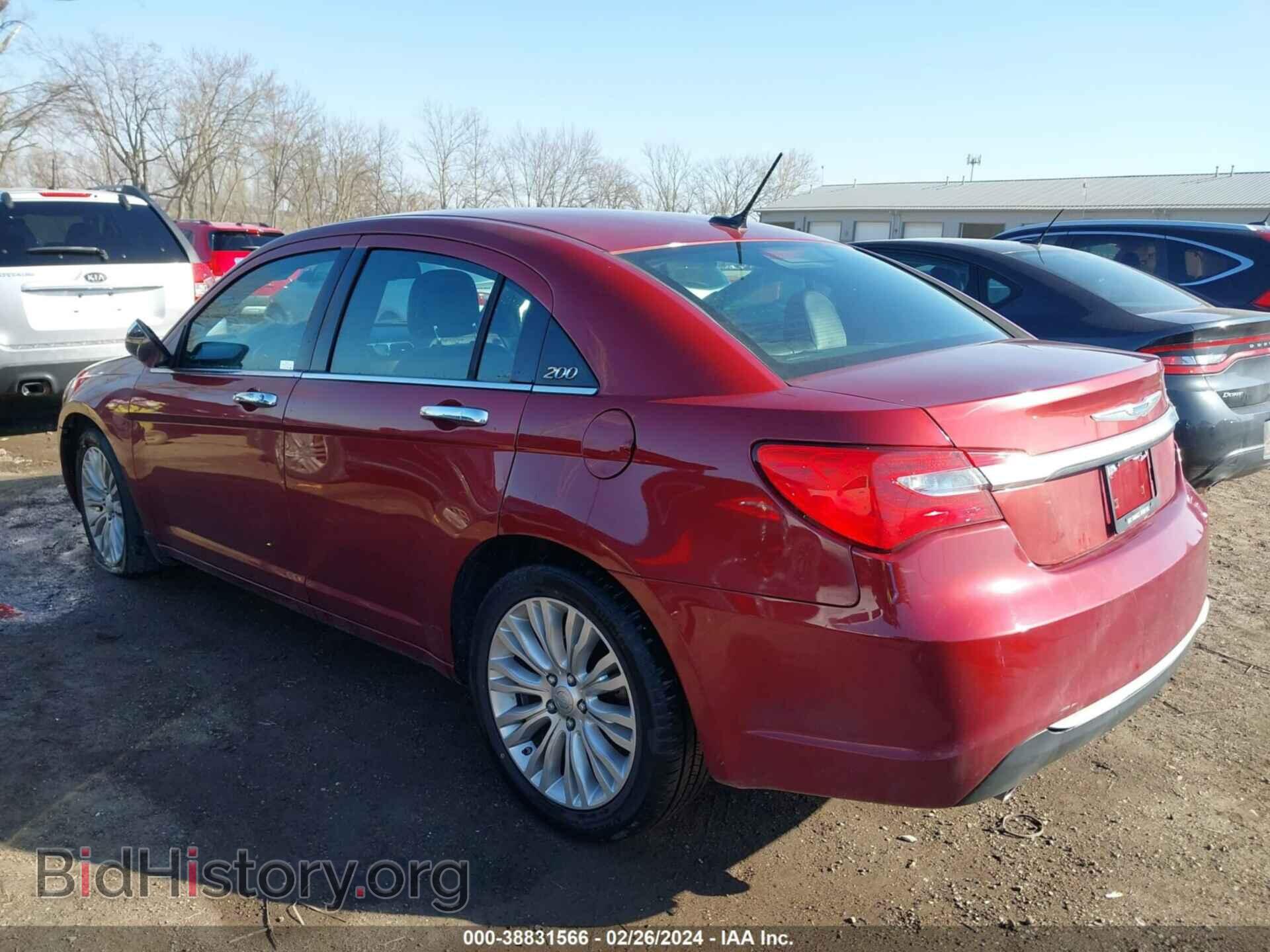 2012 CHRYSLER 200 - VIN: 1C3CCBCG2CN293159 - Фото 3