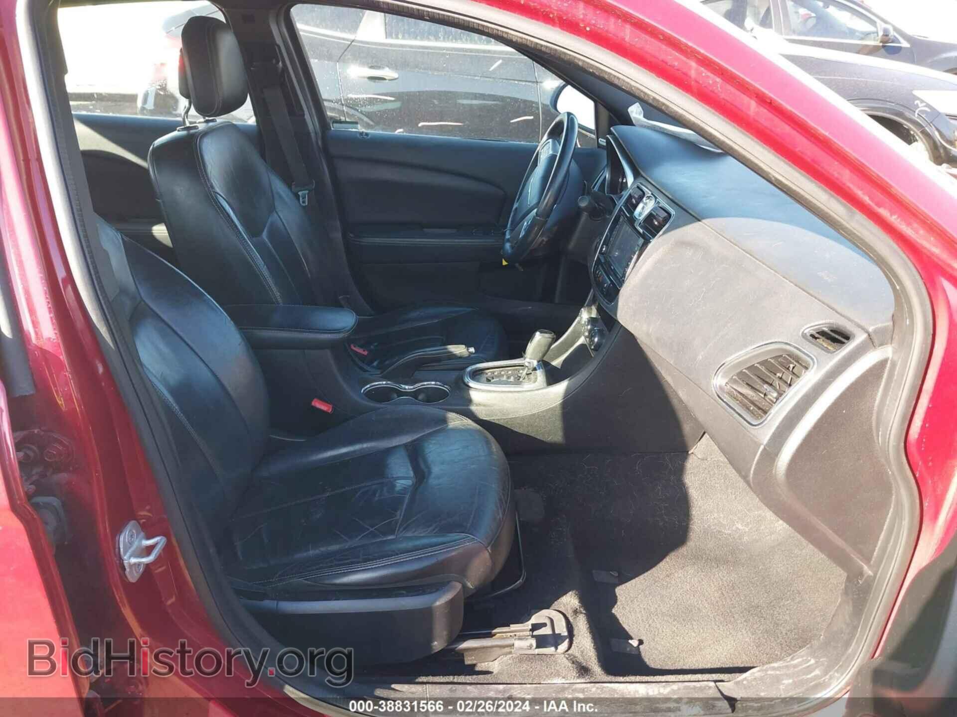 2012 CHRYSLER 200 - VIN: 1C3CCBCG2CN293159 - Фото 5