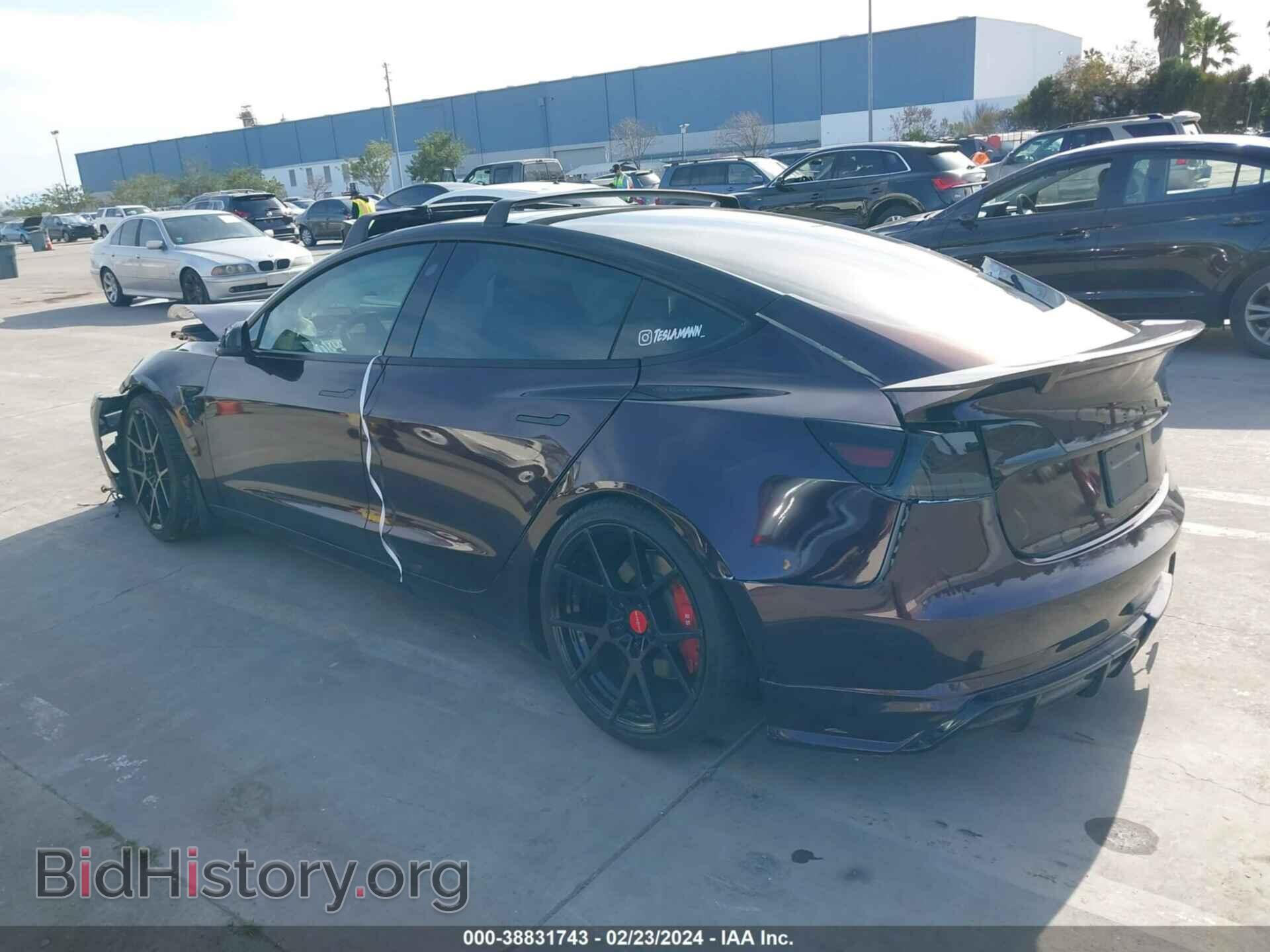 2021 TESLA MODEL 3 - VIN: 5YJ3E1EA6MF053539 - Фото 3